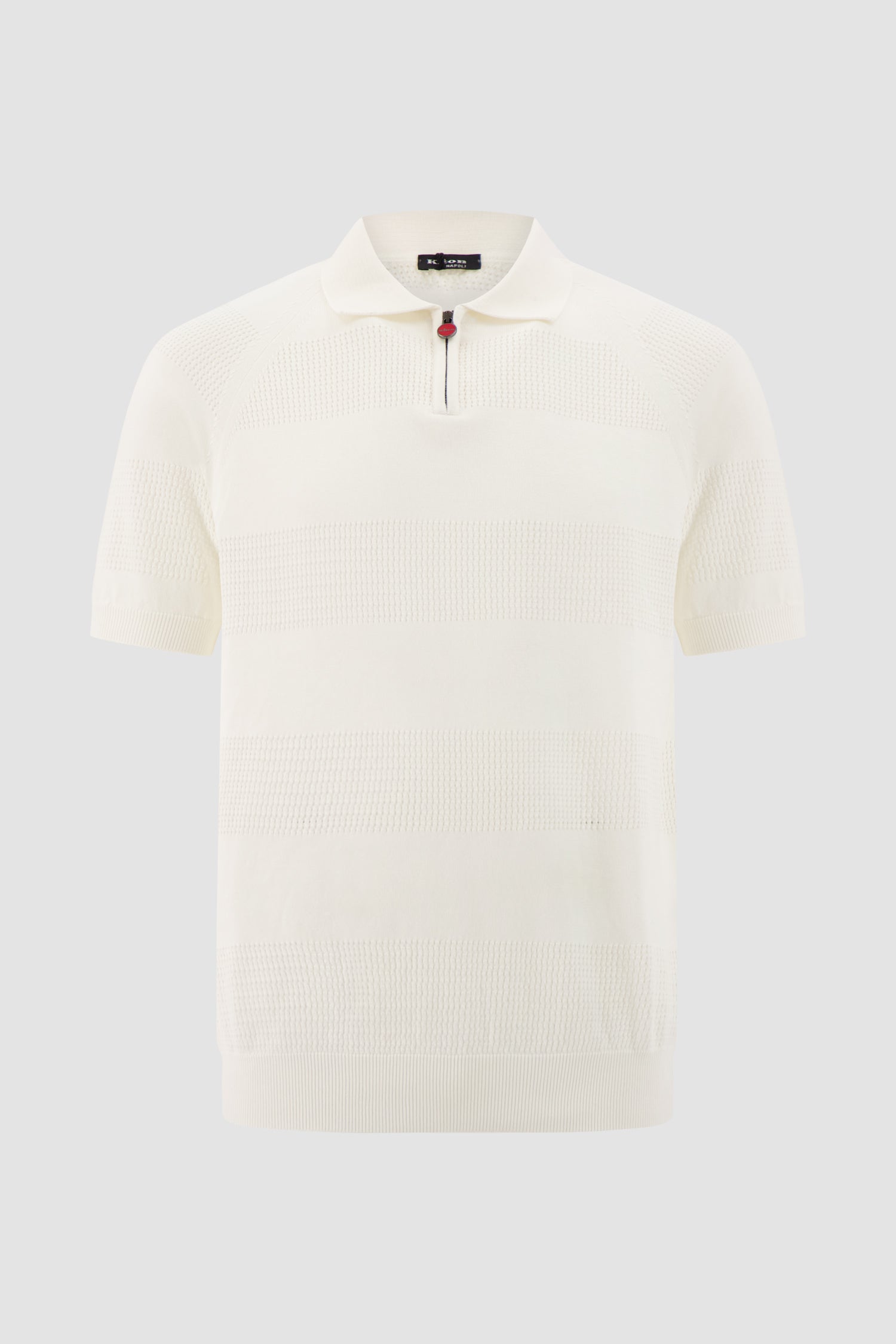 Kiton Off White Polo