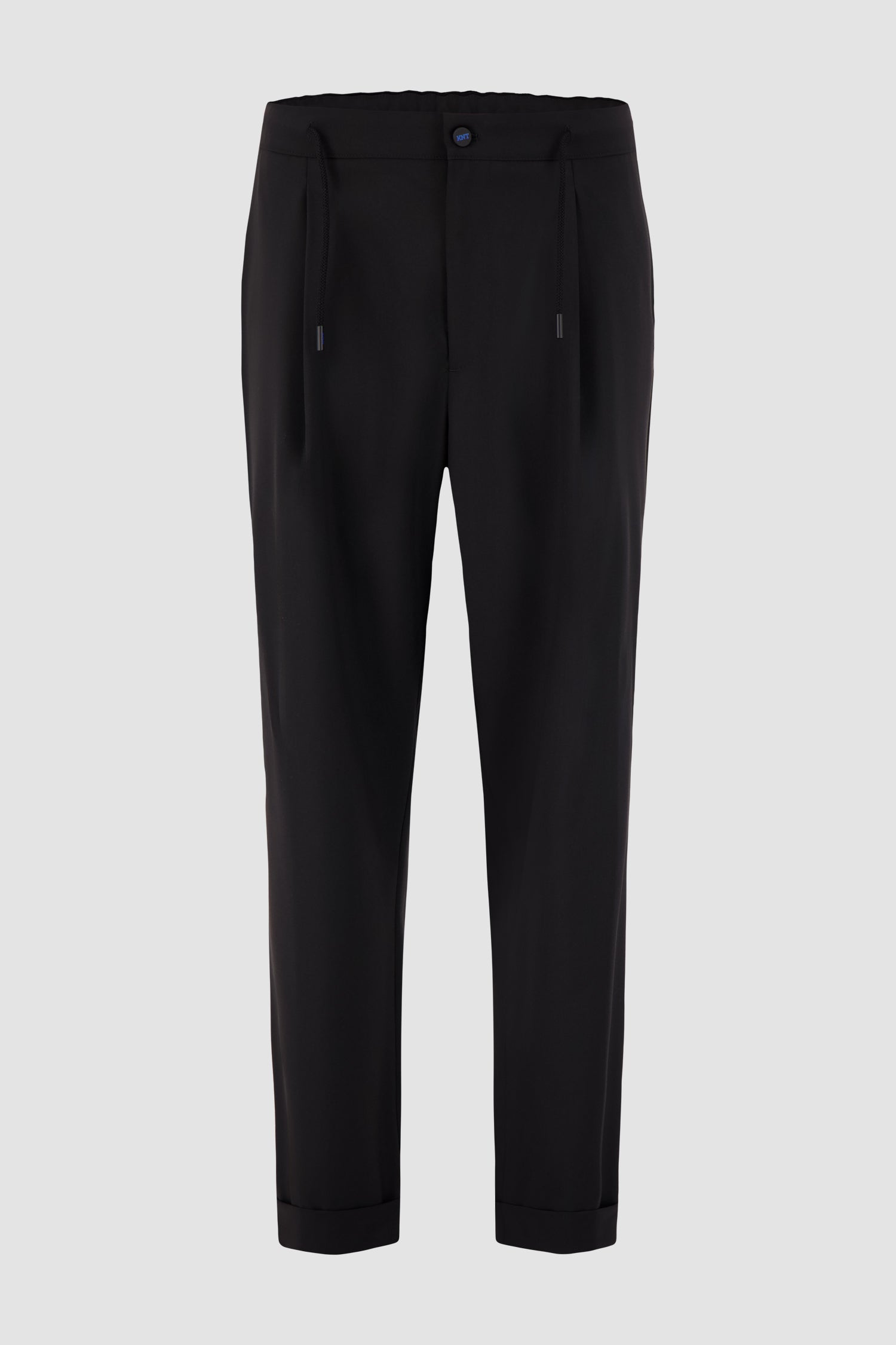 Kiton Black Wool Trousers