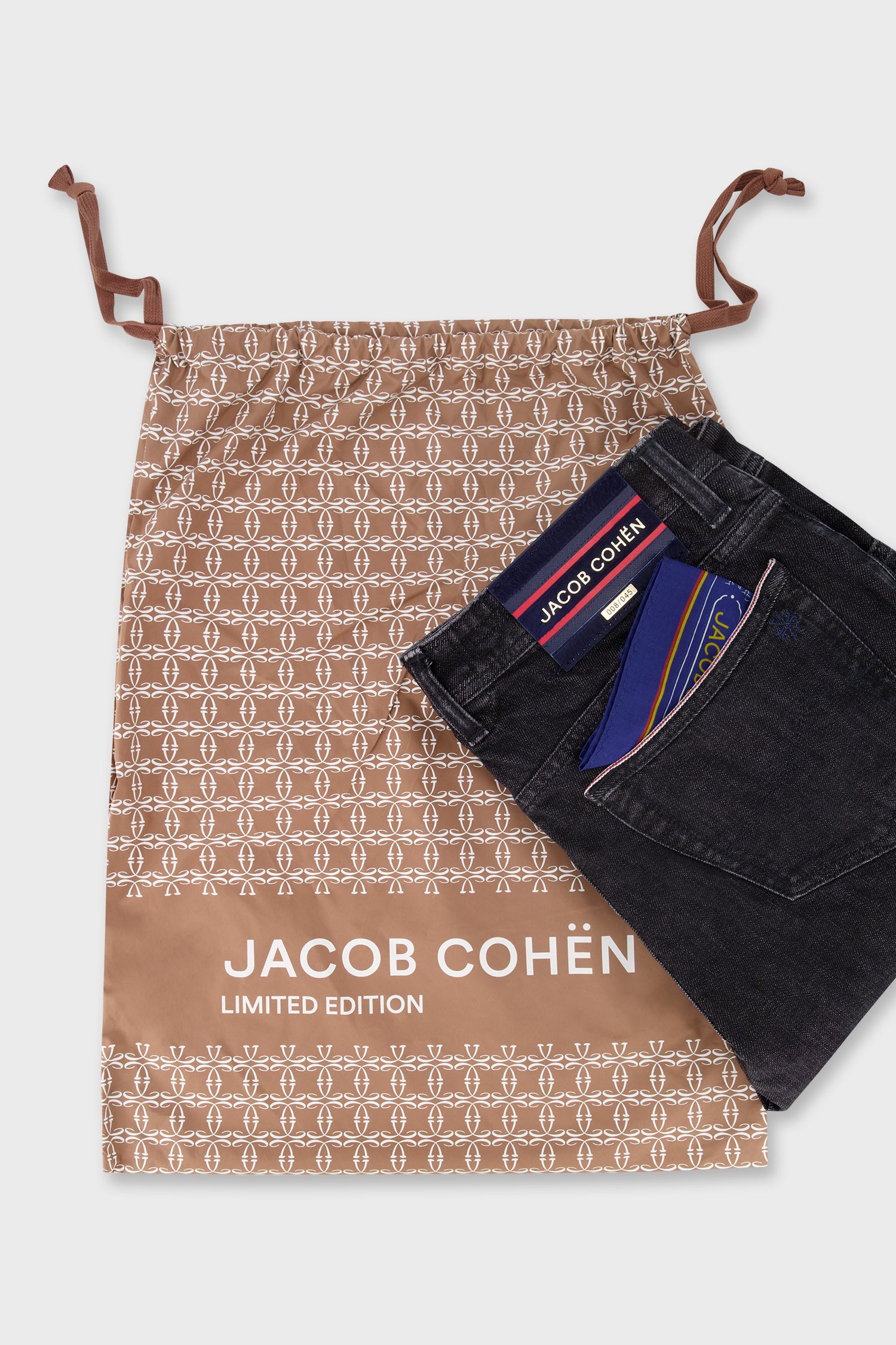 Jacob Cohen Black Slim Fit Bard Limited Edition Jeans