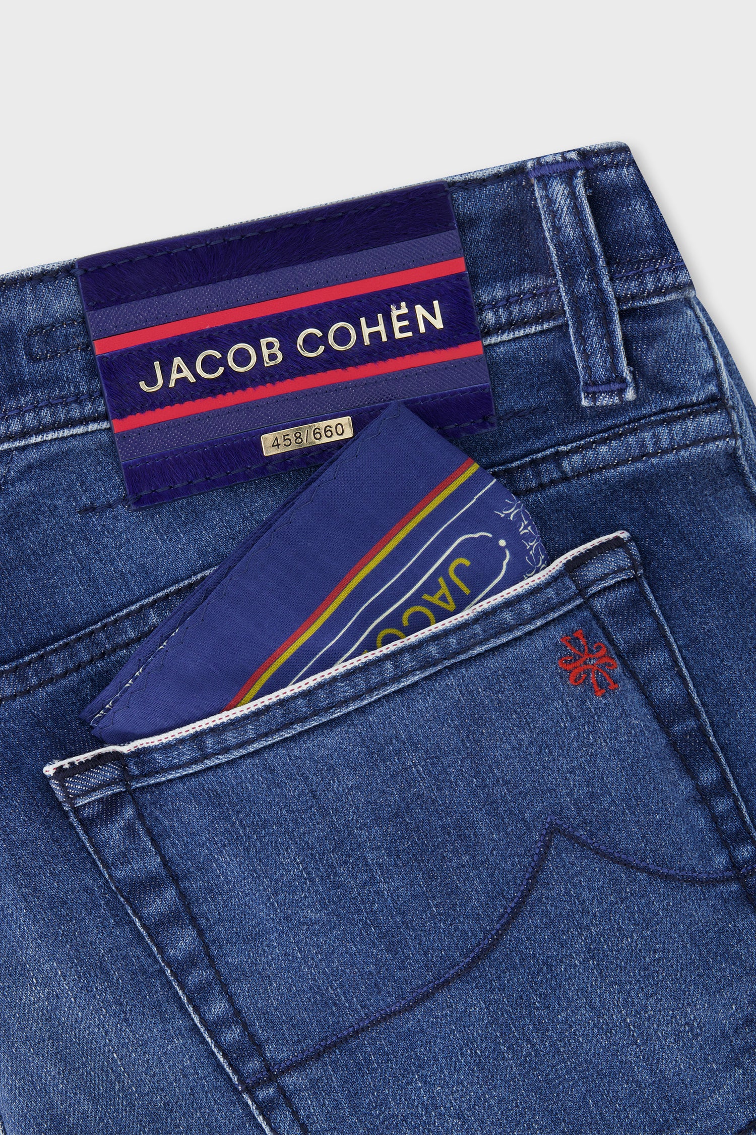 Jacob Cohen Blue Slim Fit Bard Limited Edition Jeans