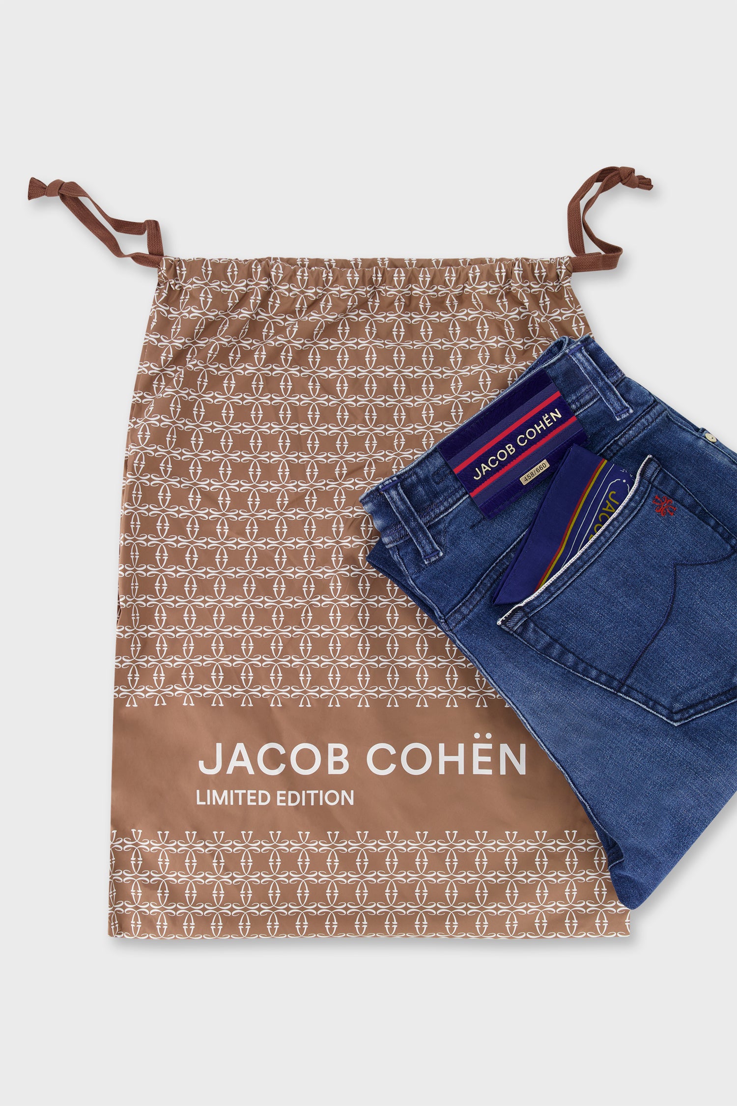 Jacob Cohen Blue Slim Fit Bard Limited Edition Jeans