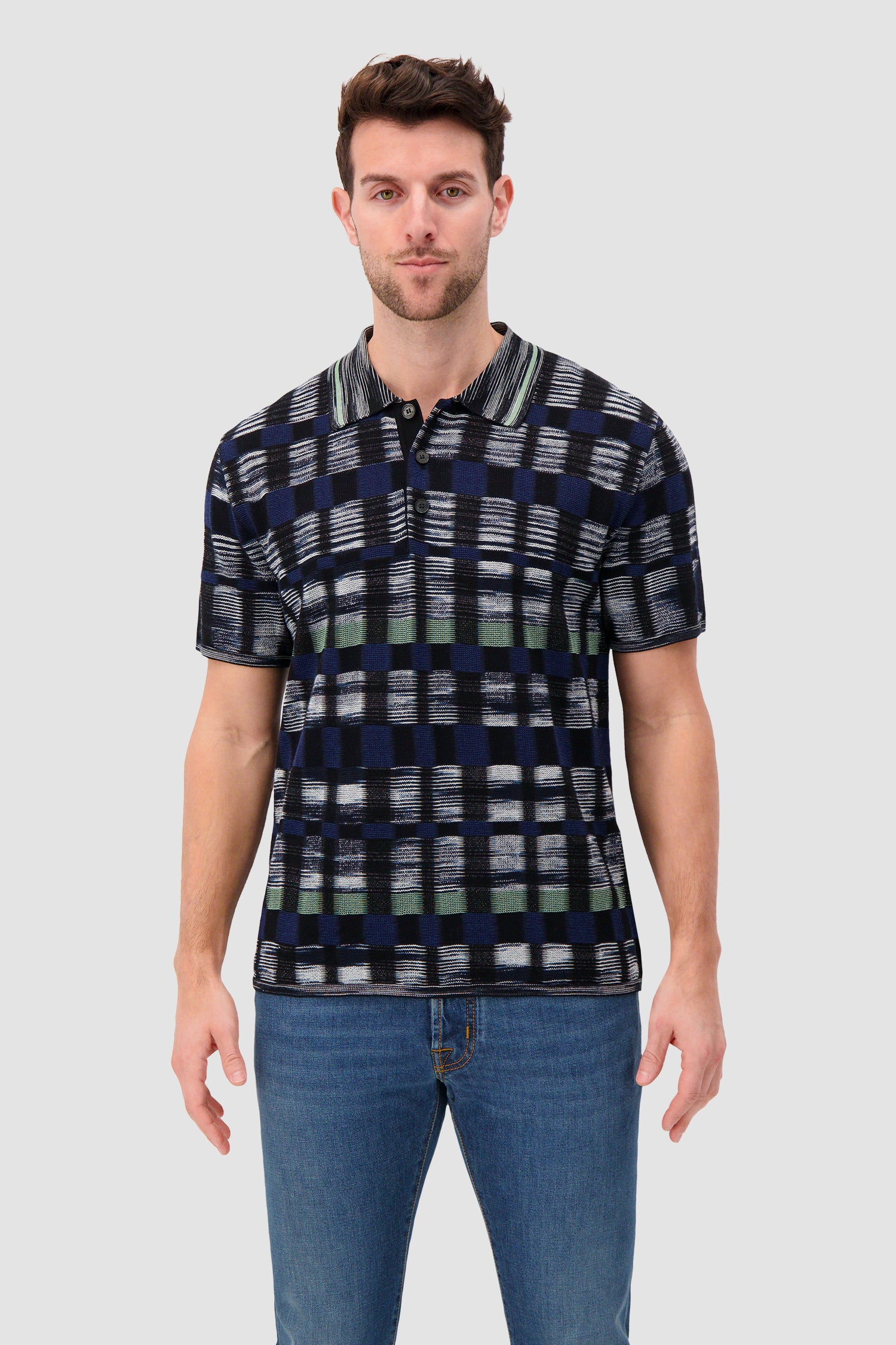 Missoni Checkered Polo