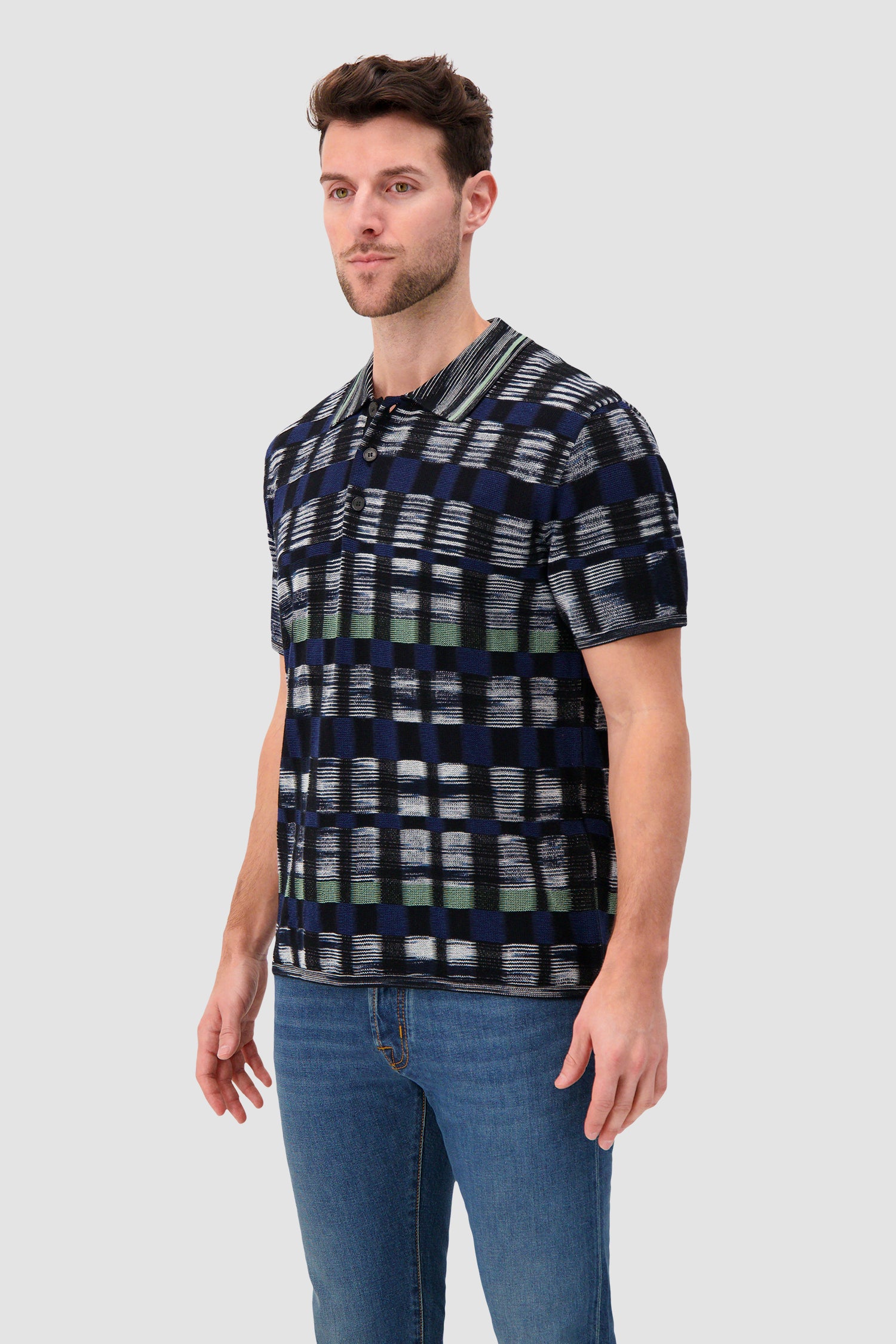 Missoni Checkered Polo