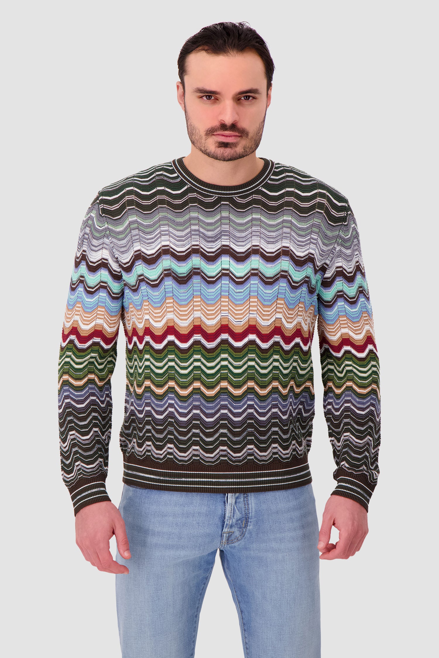 Missoni Long-sleeve crewneck sweater