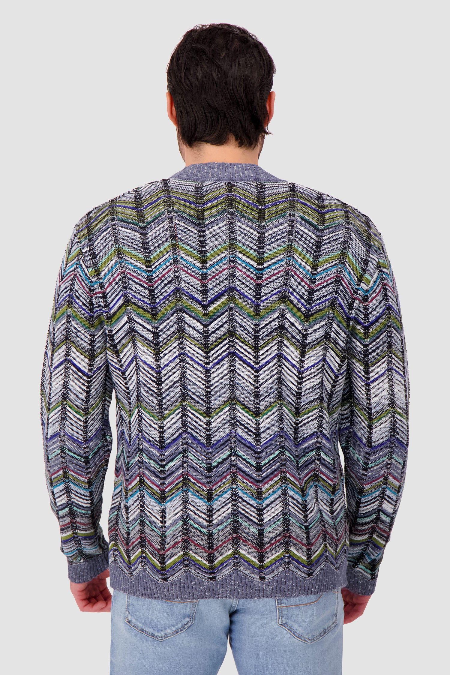 Missoni Cotton chevron cardigan with pockets