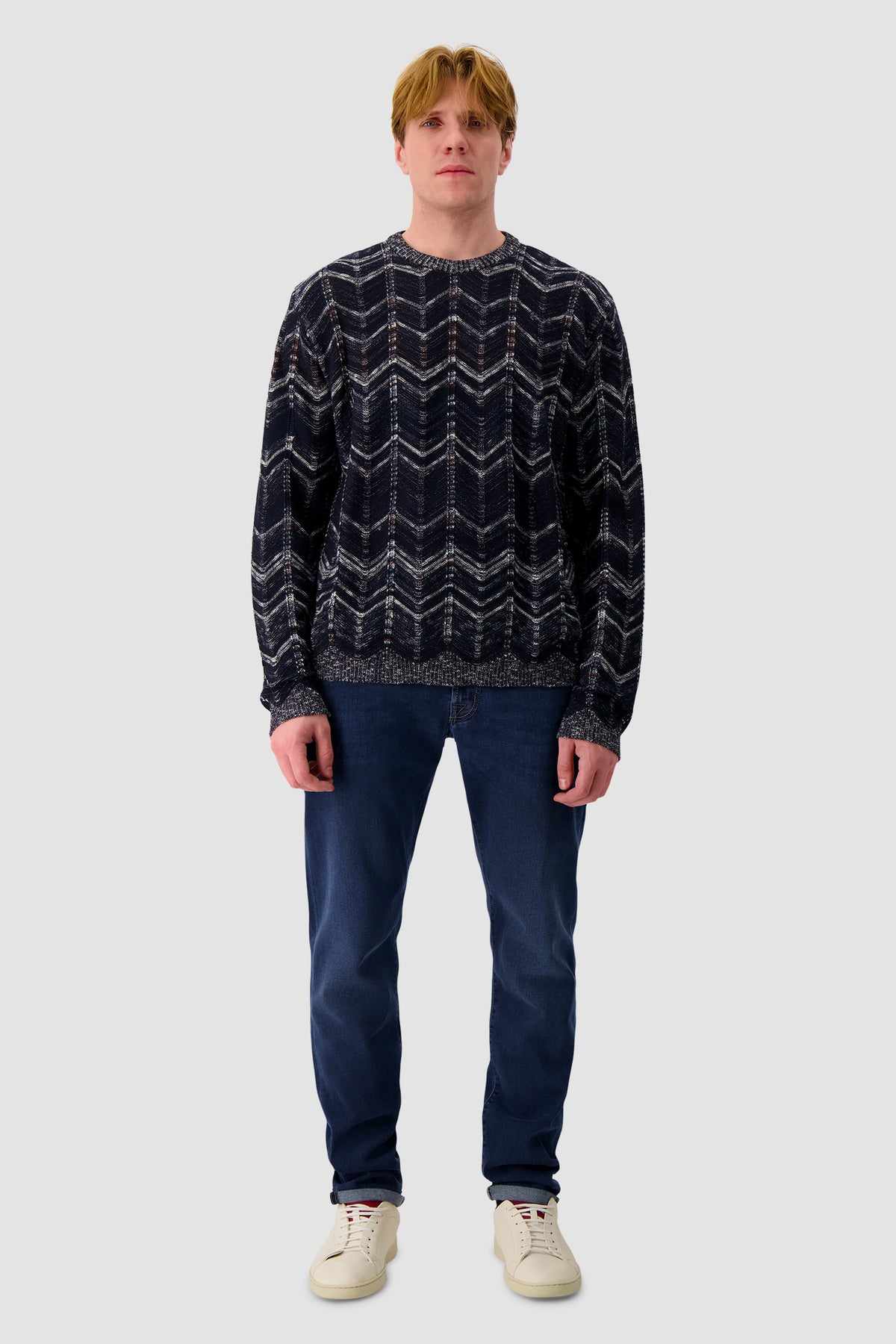 Missoni, pull ras-du-cou en coton