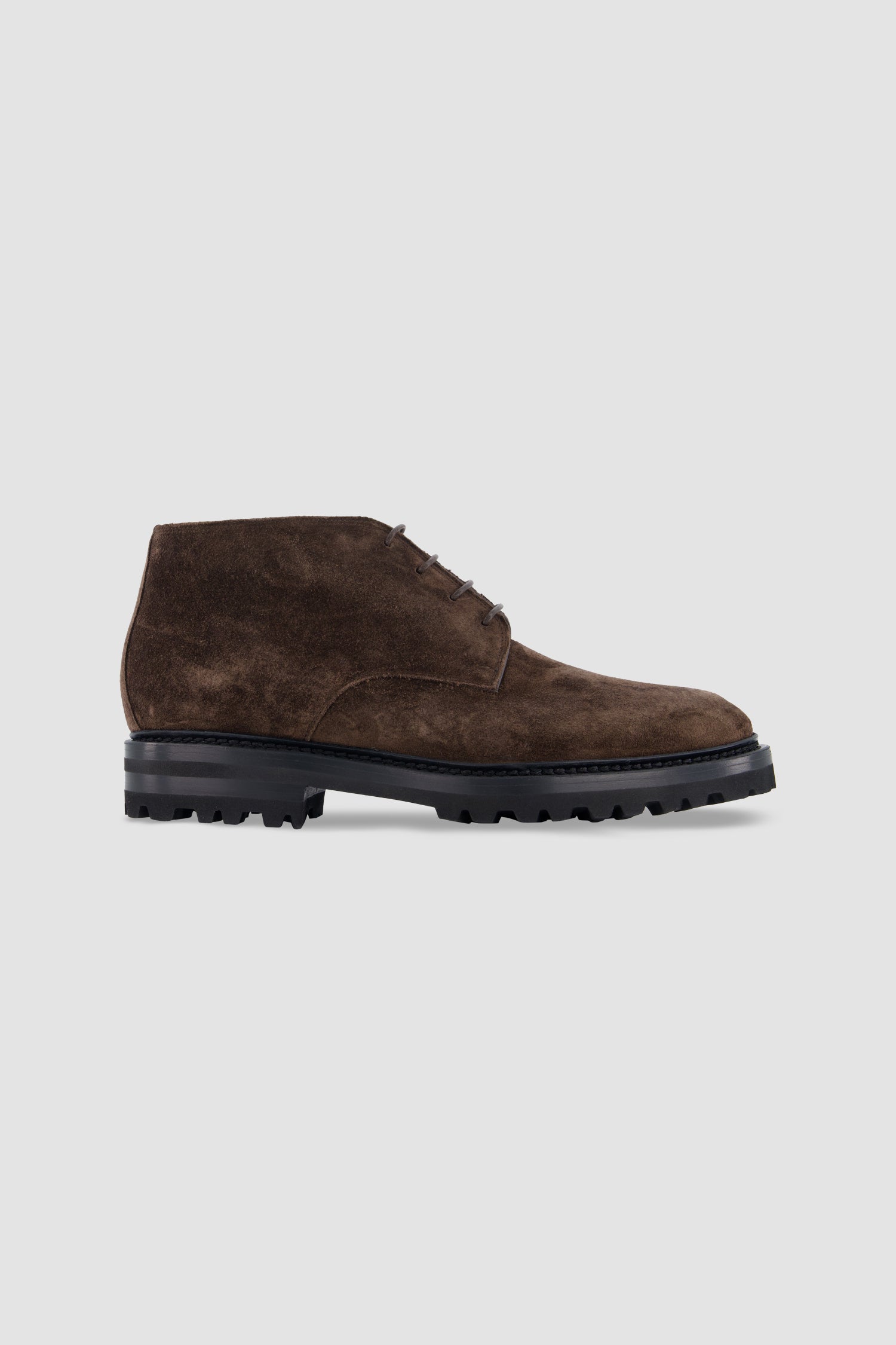 Kiton Brown Suede Chukka Boot