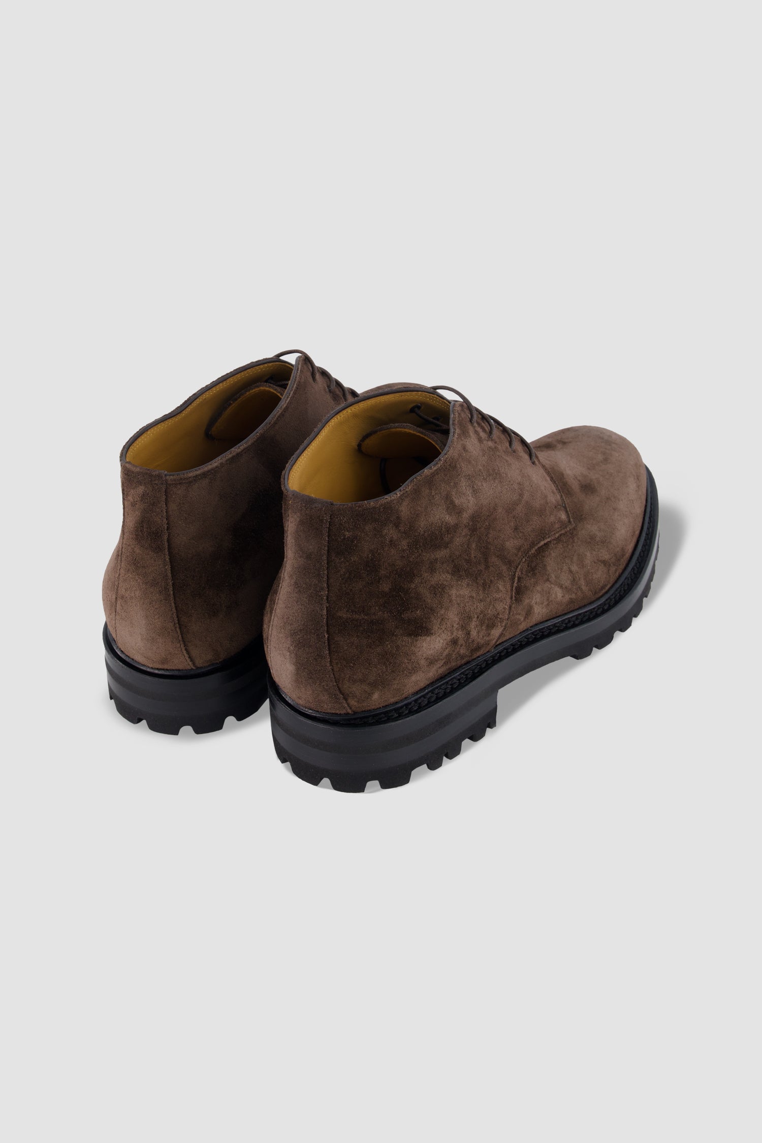 Kiton Brown Suede Chukka Boot