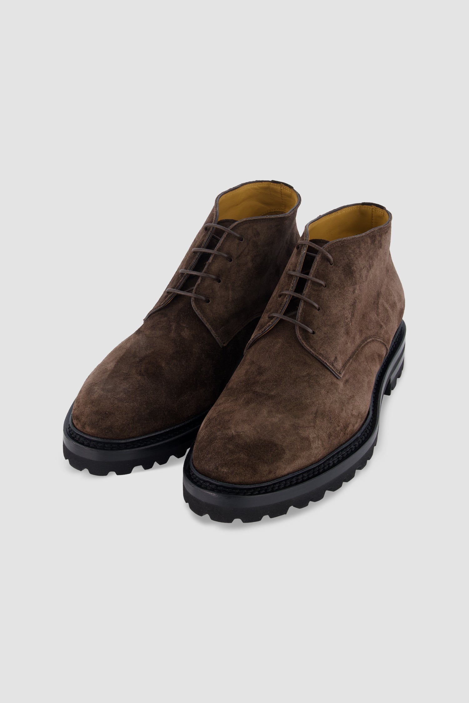 Kiton Brown Suede Chukka Boot