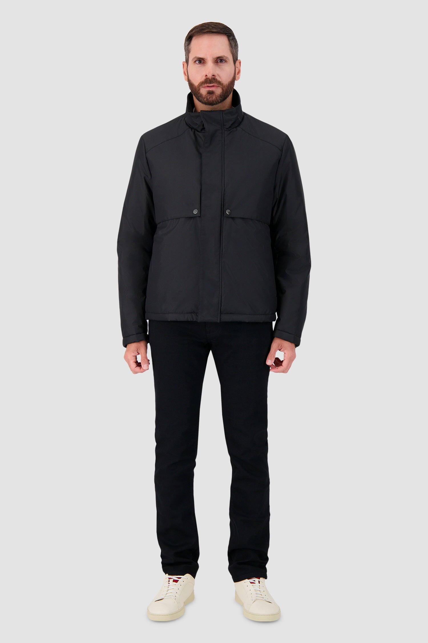 Hettabretz Black Technical Jacket