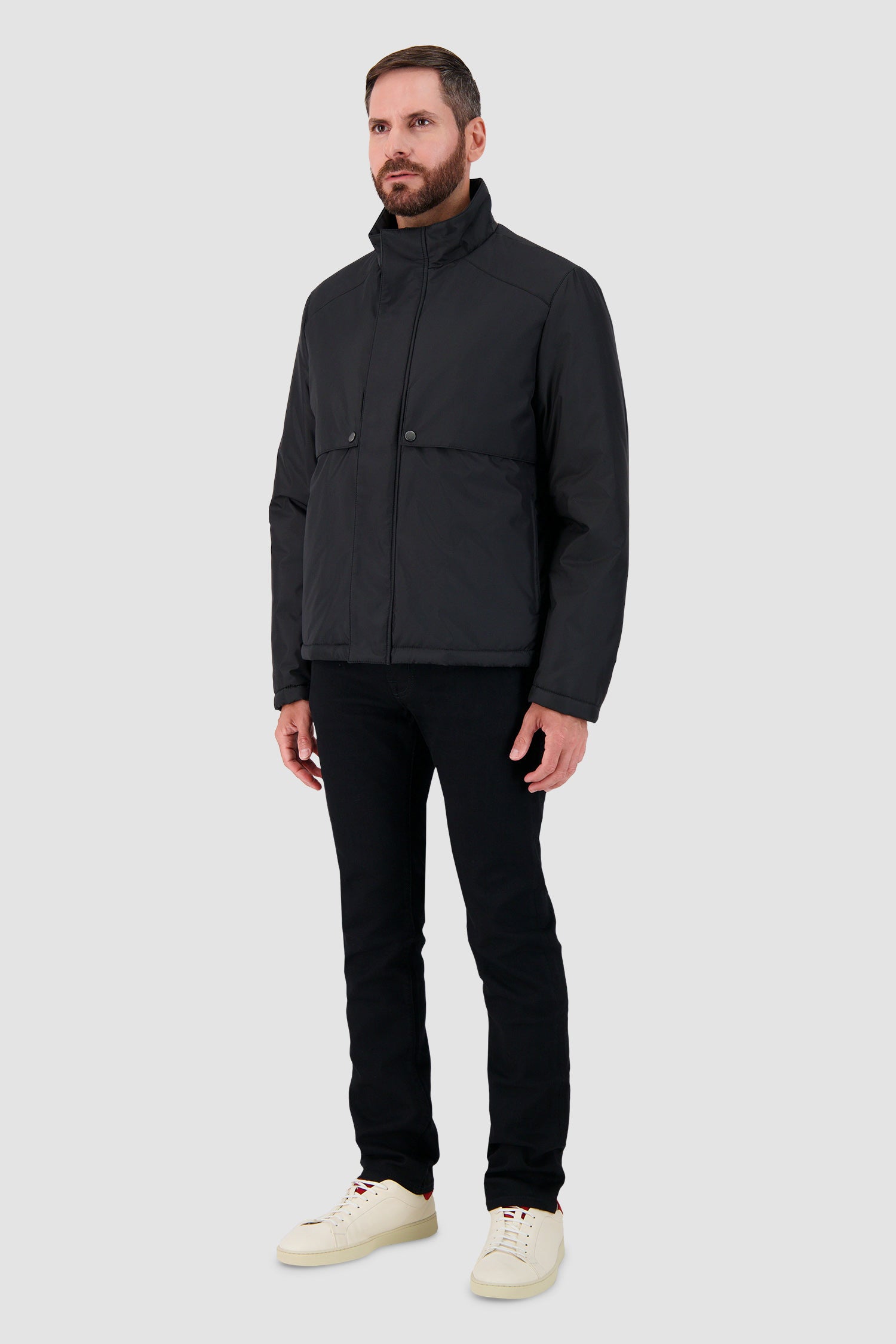 Hettabretz Black Technical Jacket