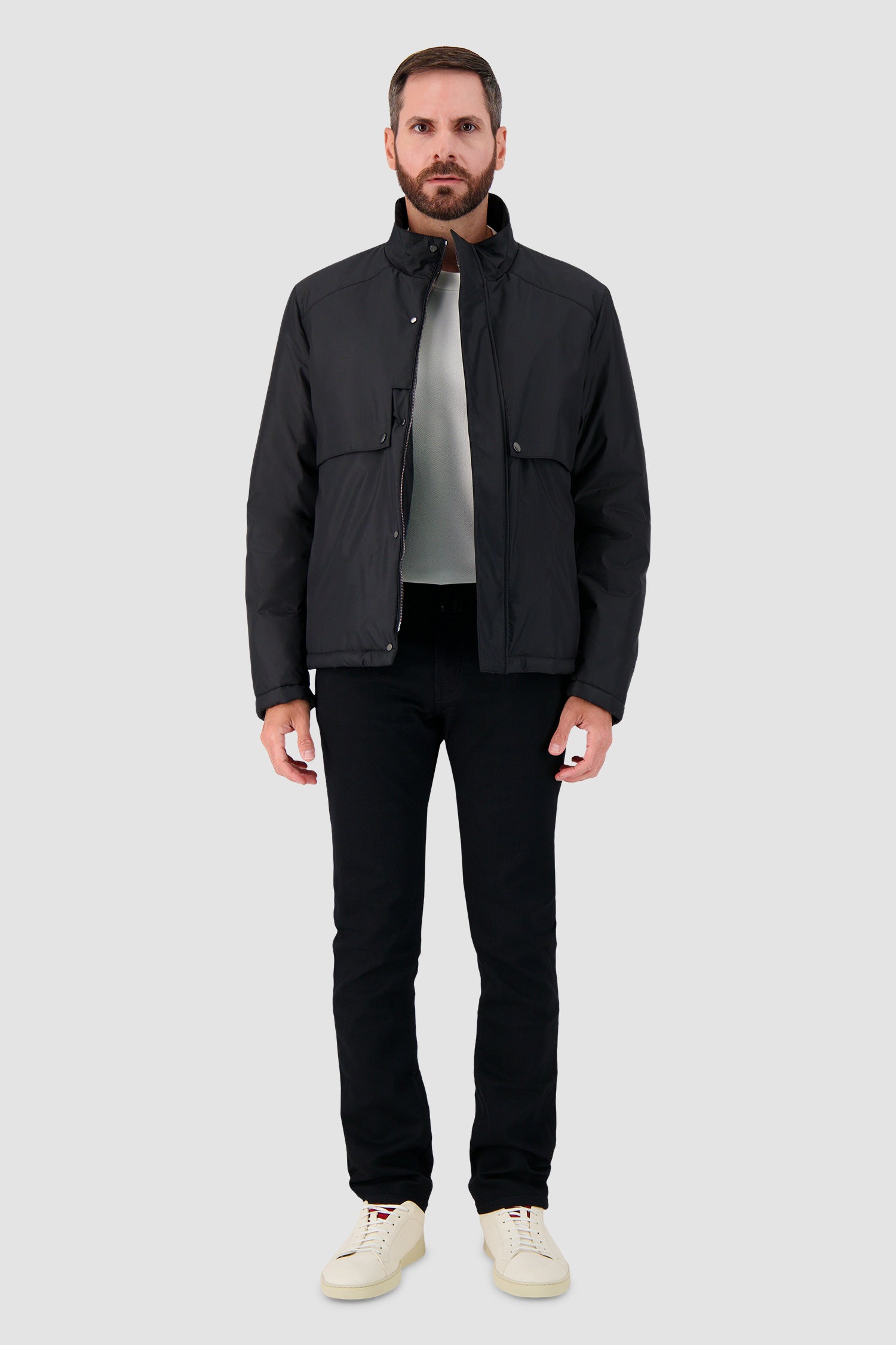 Hettabretz Black Technical Jacket
