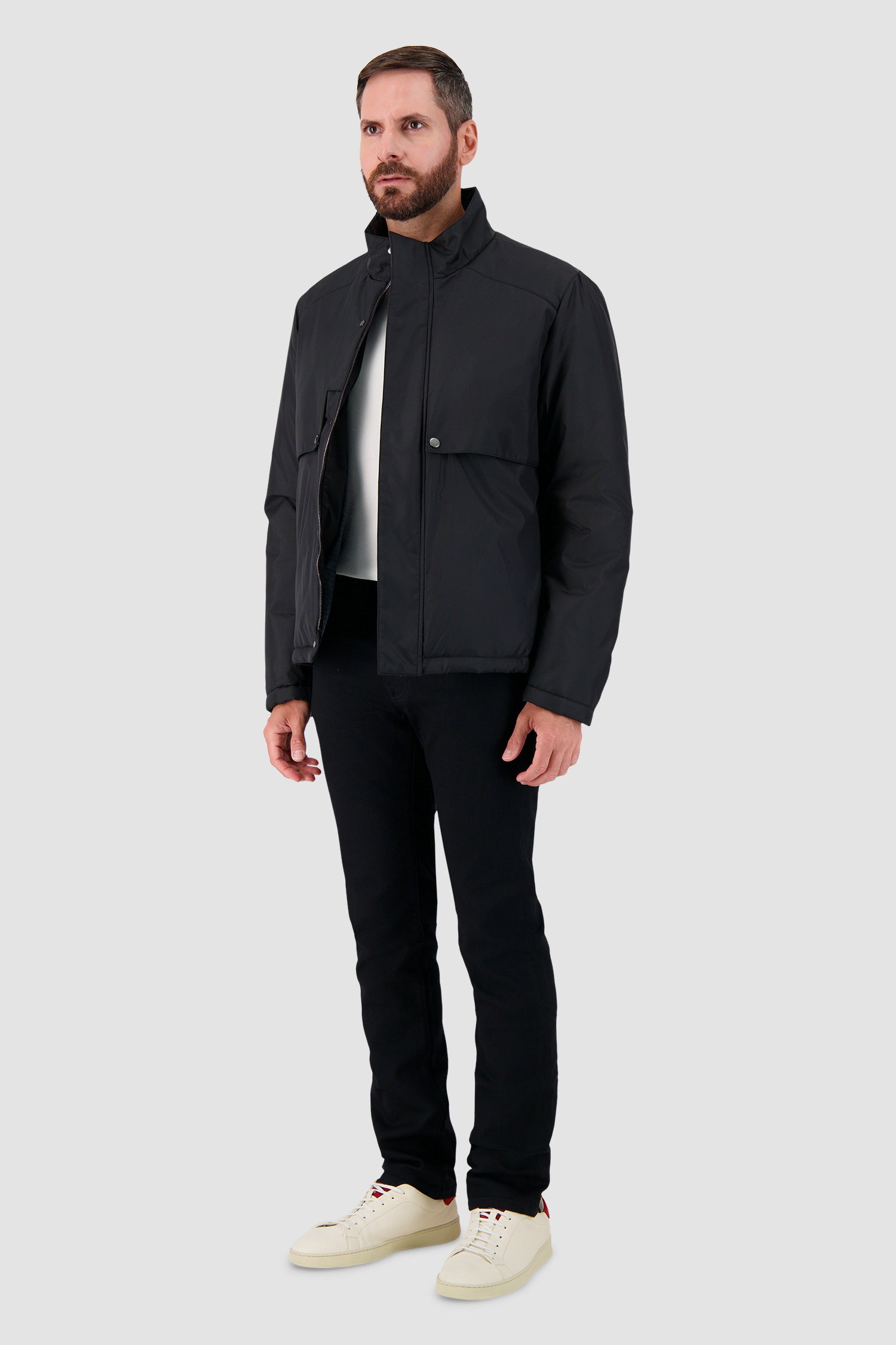 Hettabretz Black Technical Jacket