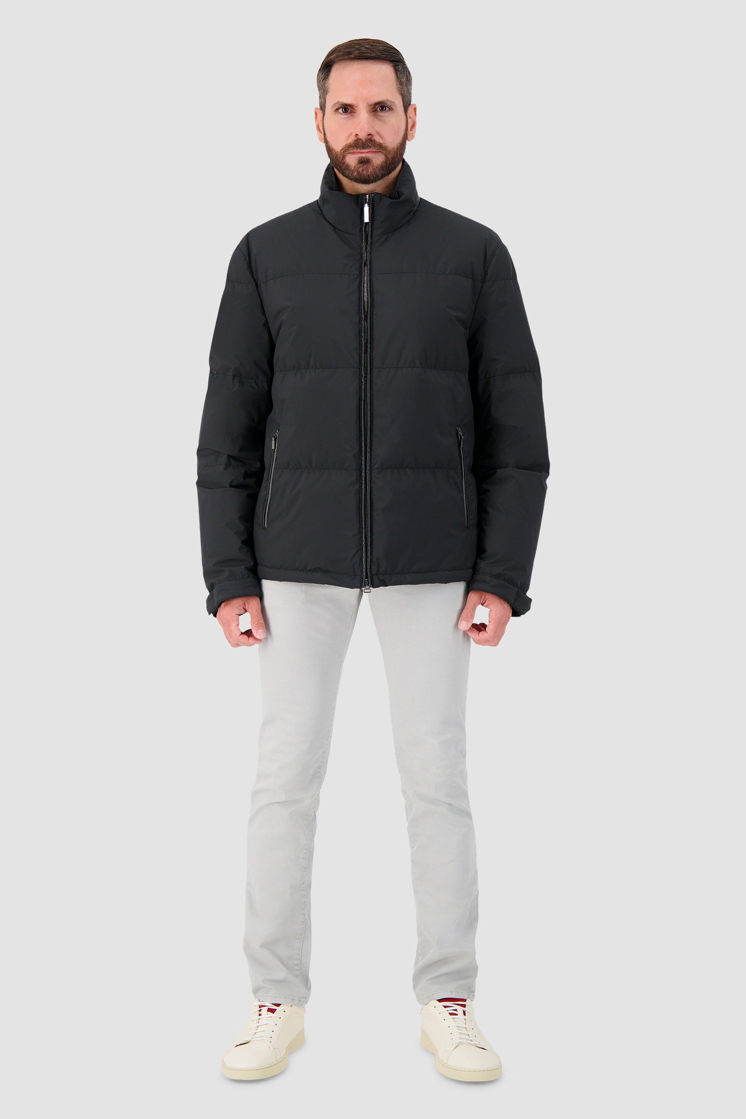 Hettabretz Black Puffer Jacket
