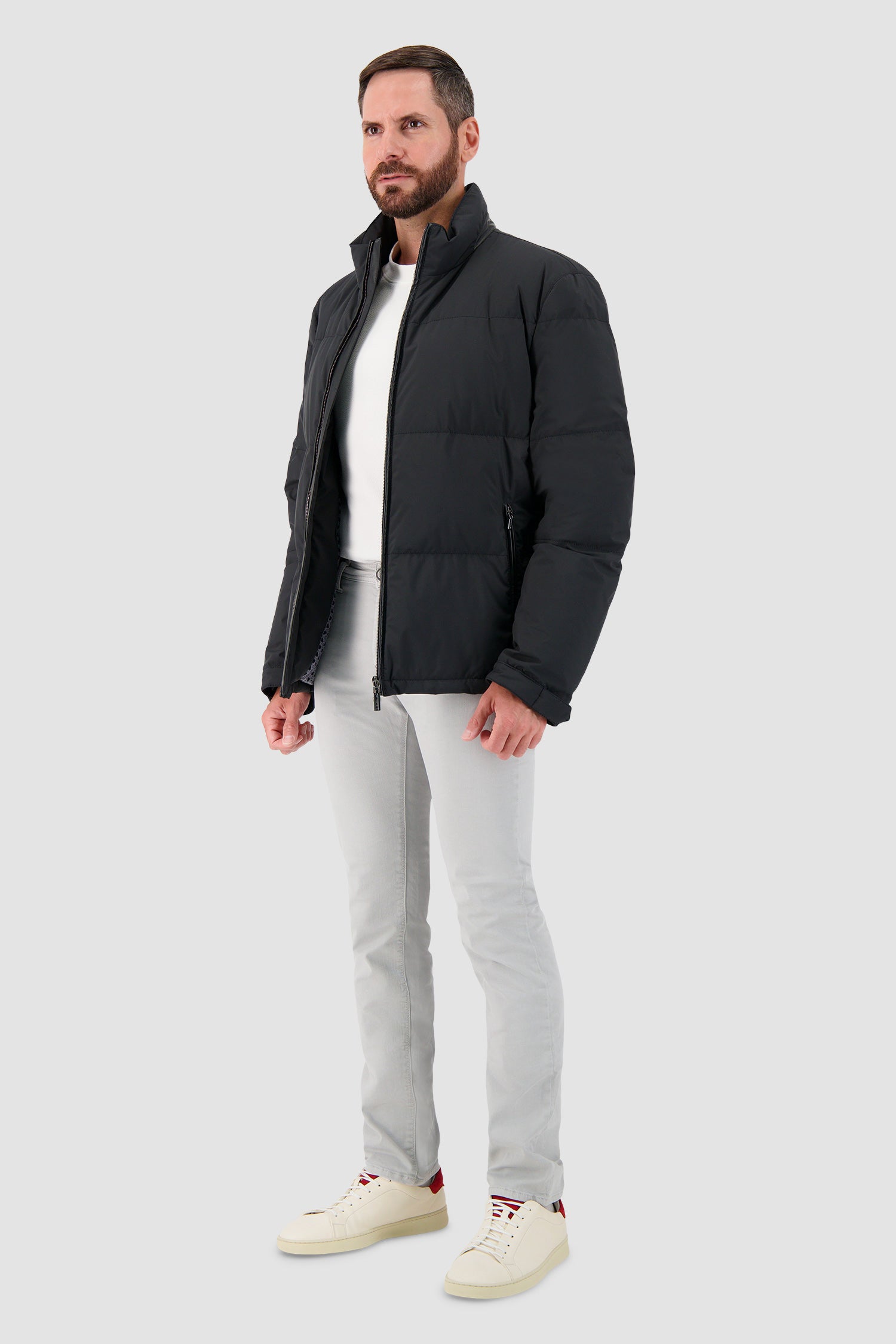 Hettabretz Black Puffer Jacket