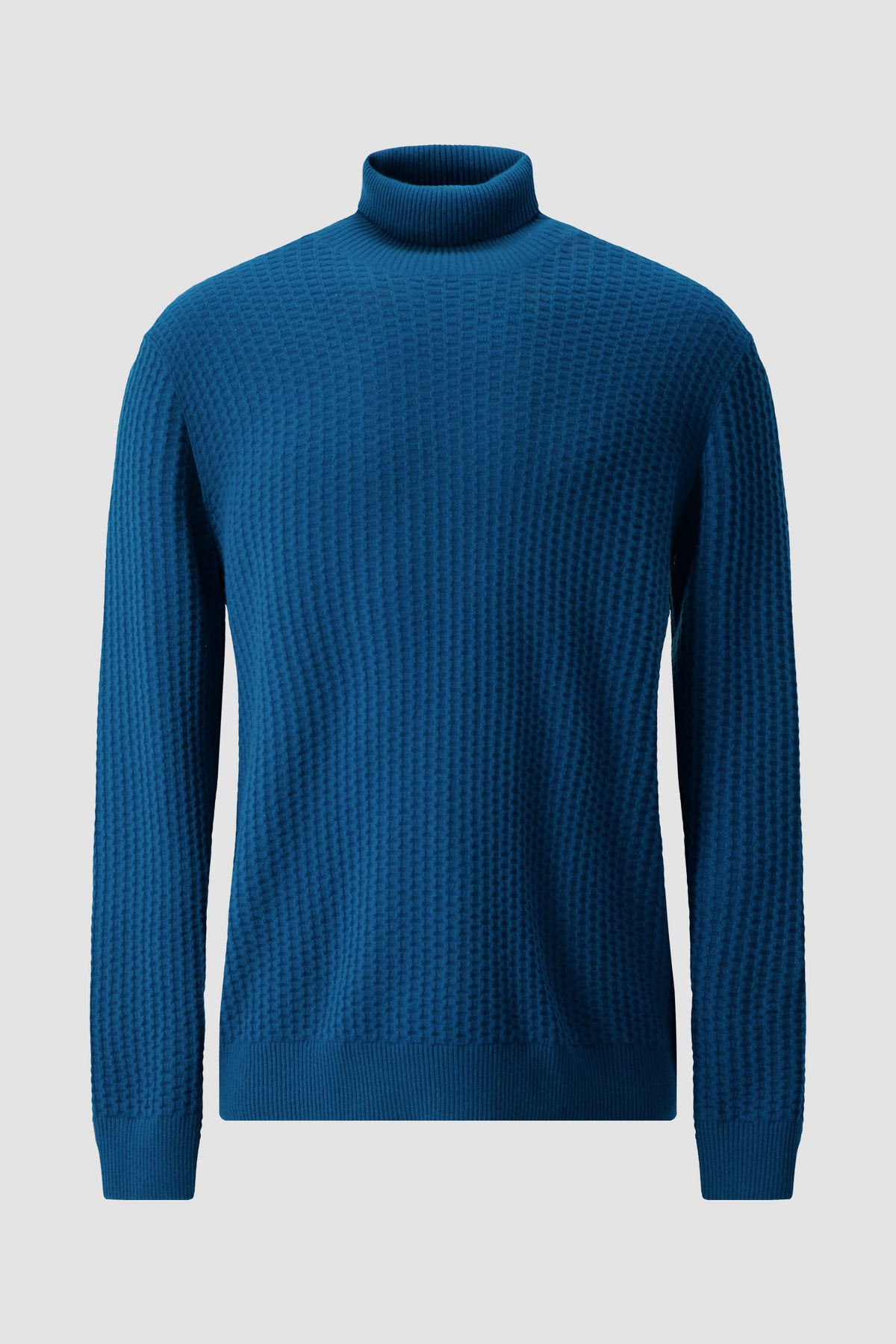 Pashmere Turquoise Baby Cashmere Turtle Neck Sweater