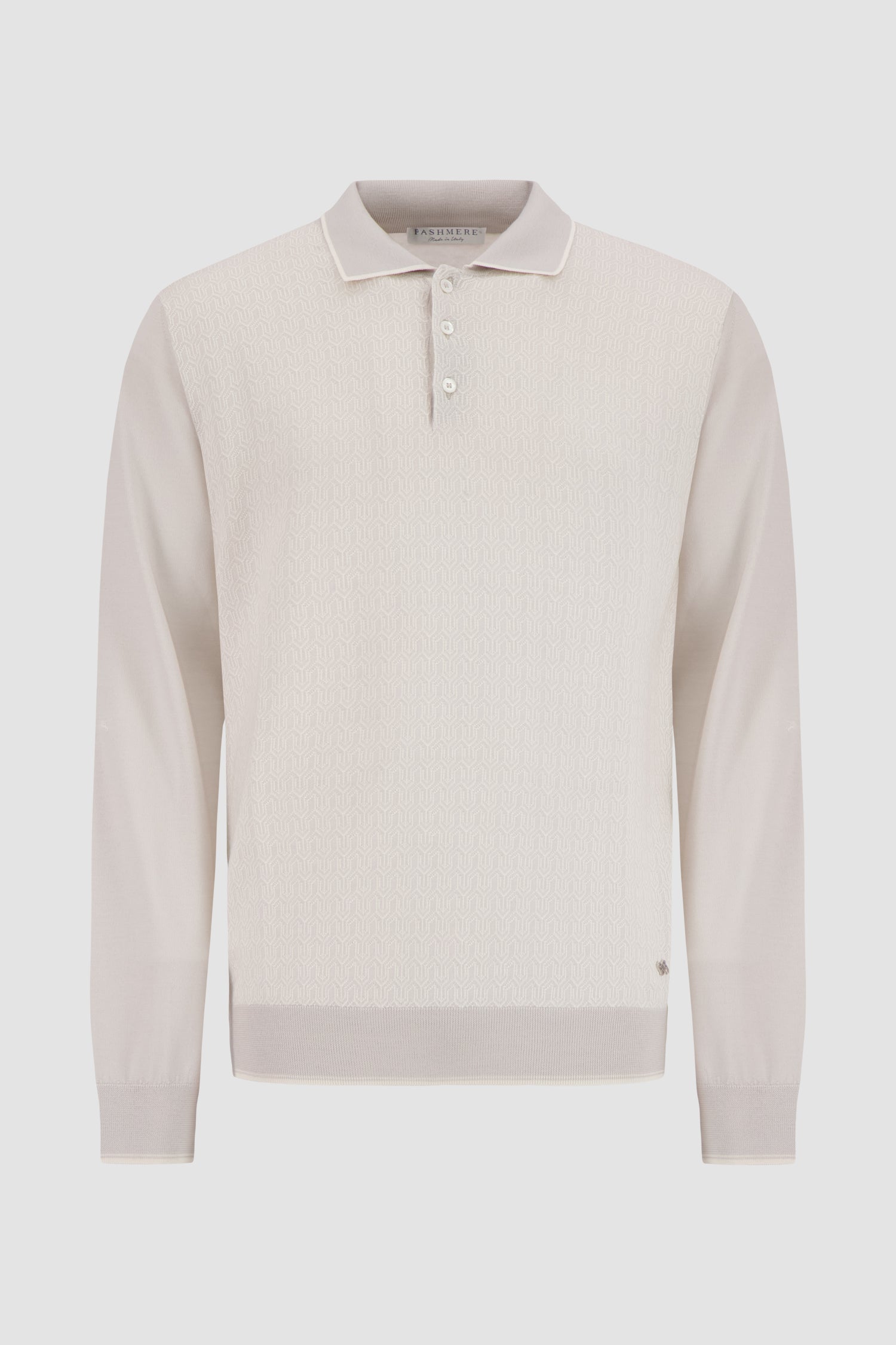 Pashmere  Button-Up Polo