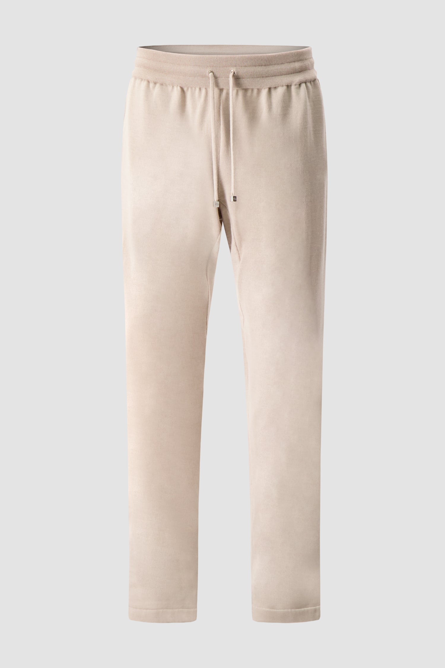 Pashmere Beige Wool Silk Sweatpant