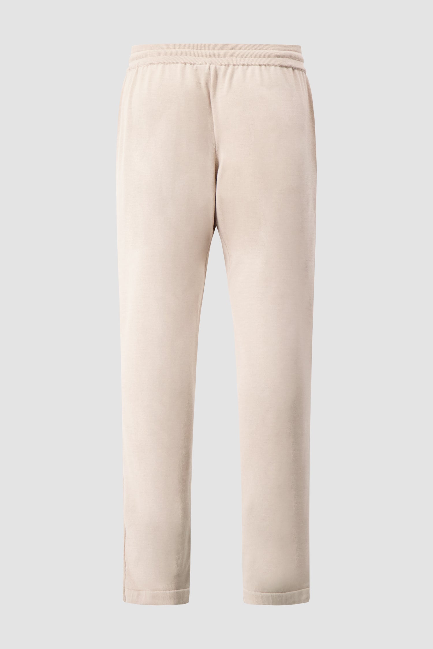 Pashmere Beige Wool Silk Sweatpant