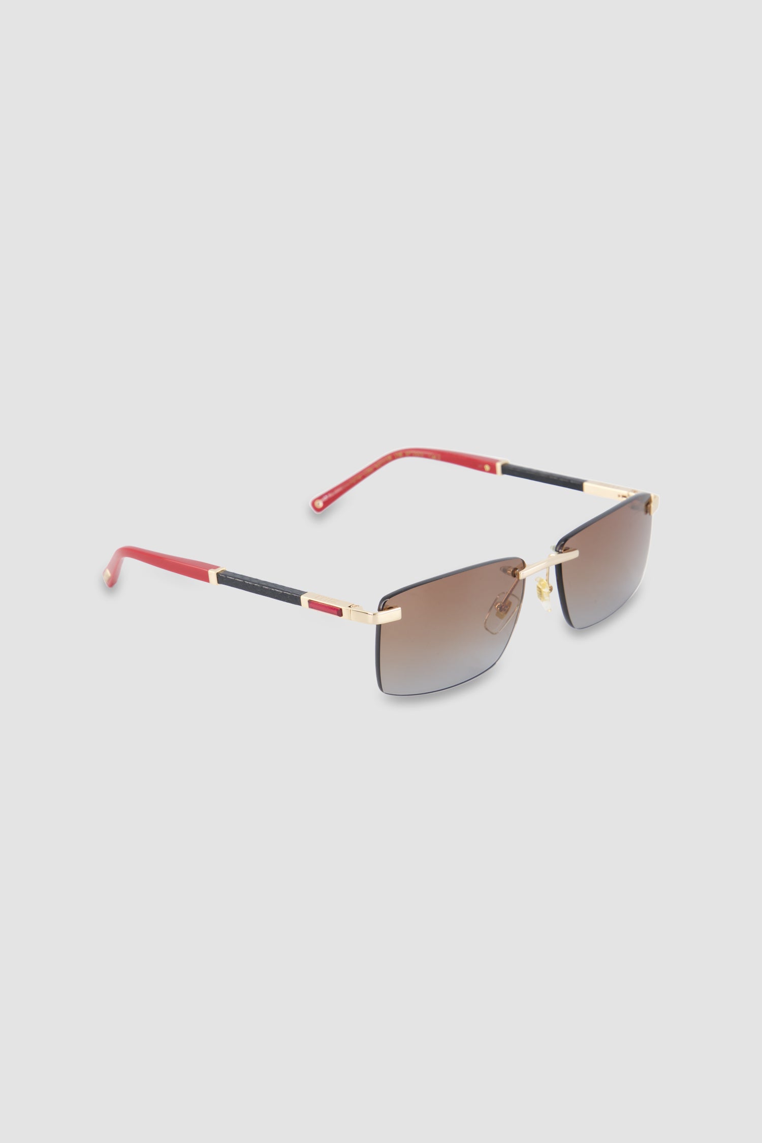 Zilli Black/Red Cat 2 Sunglasses