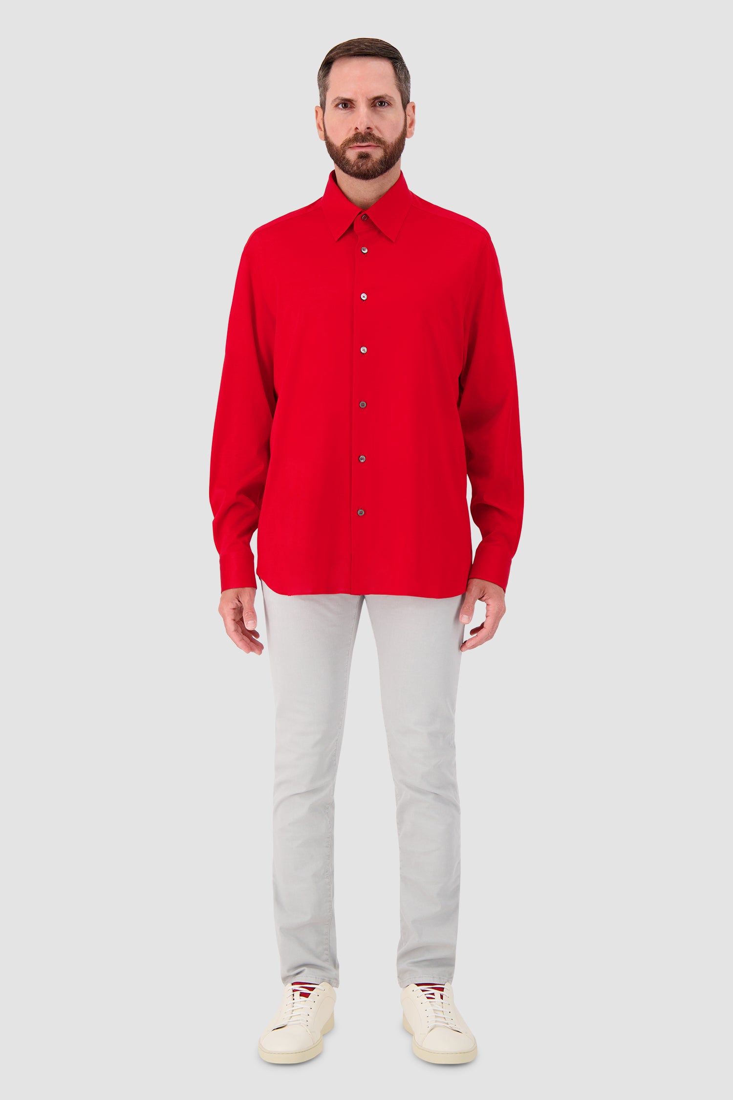Zilli Red Classic Shirt