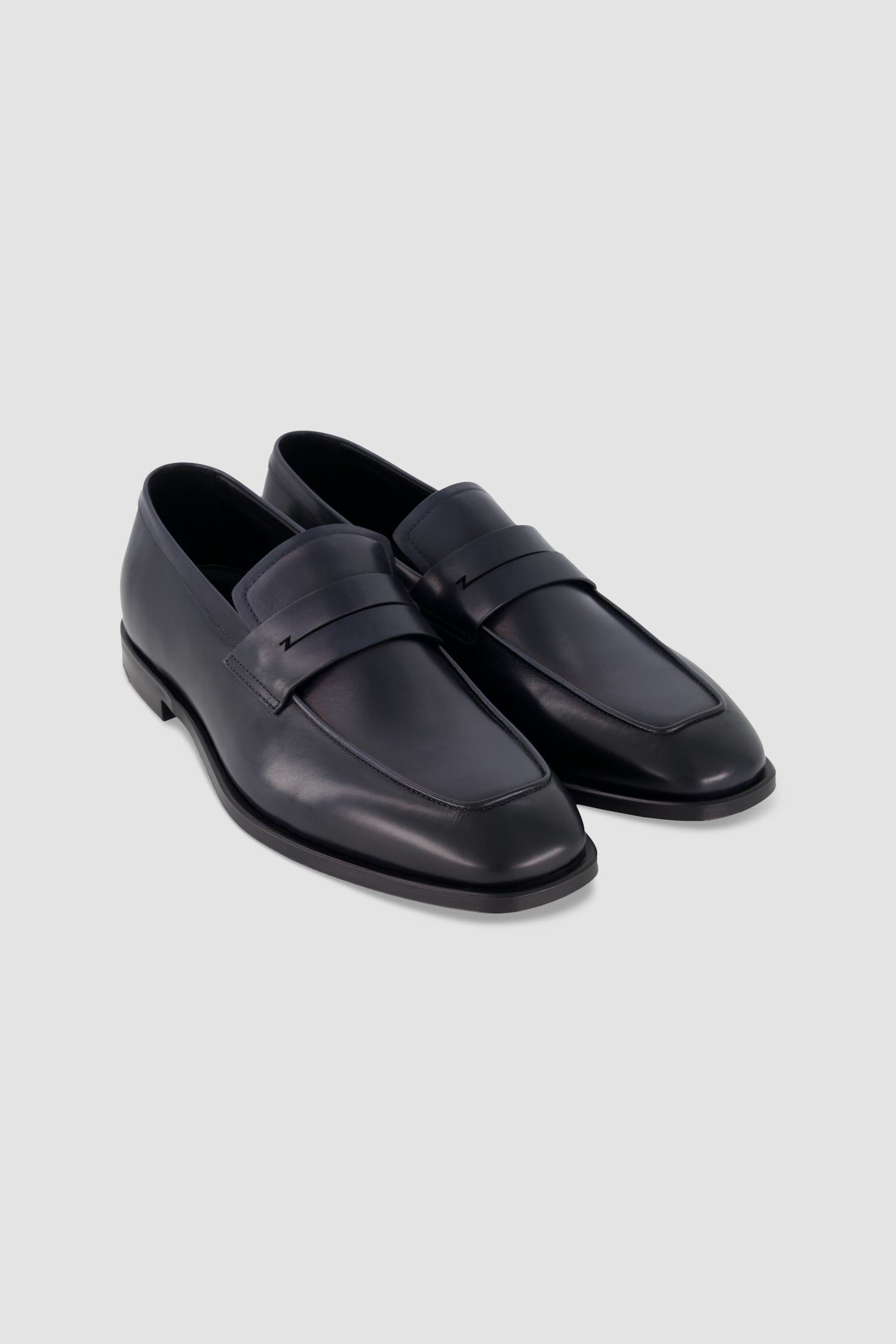 Zilli Black Loafers