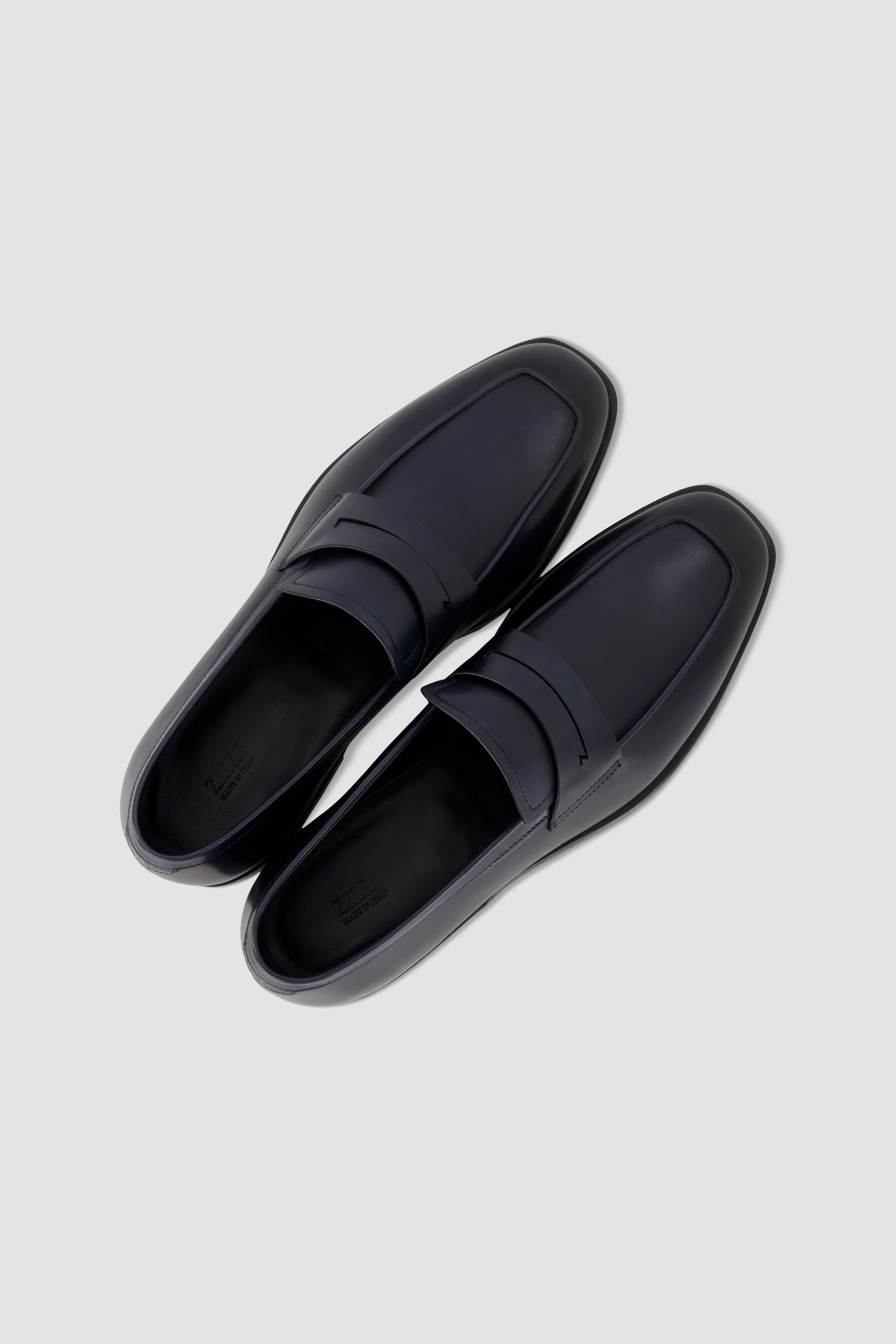 Zilli Black Loafers