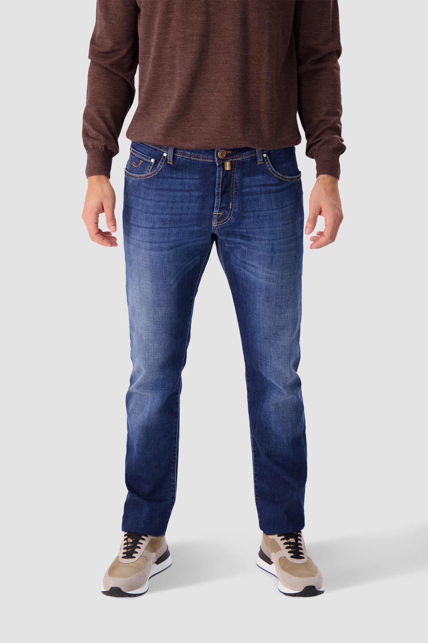 Jacob Cohen Blue Super Slim Fit Nick Jeans