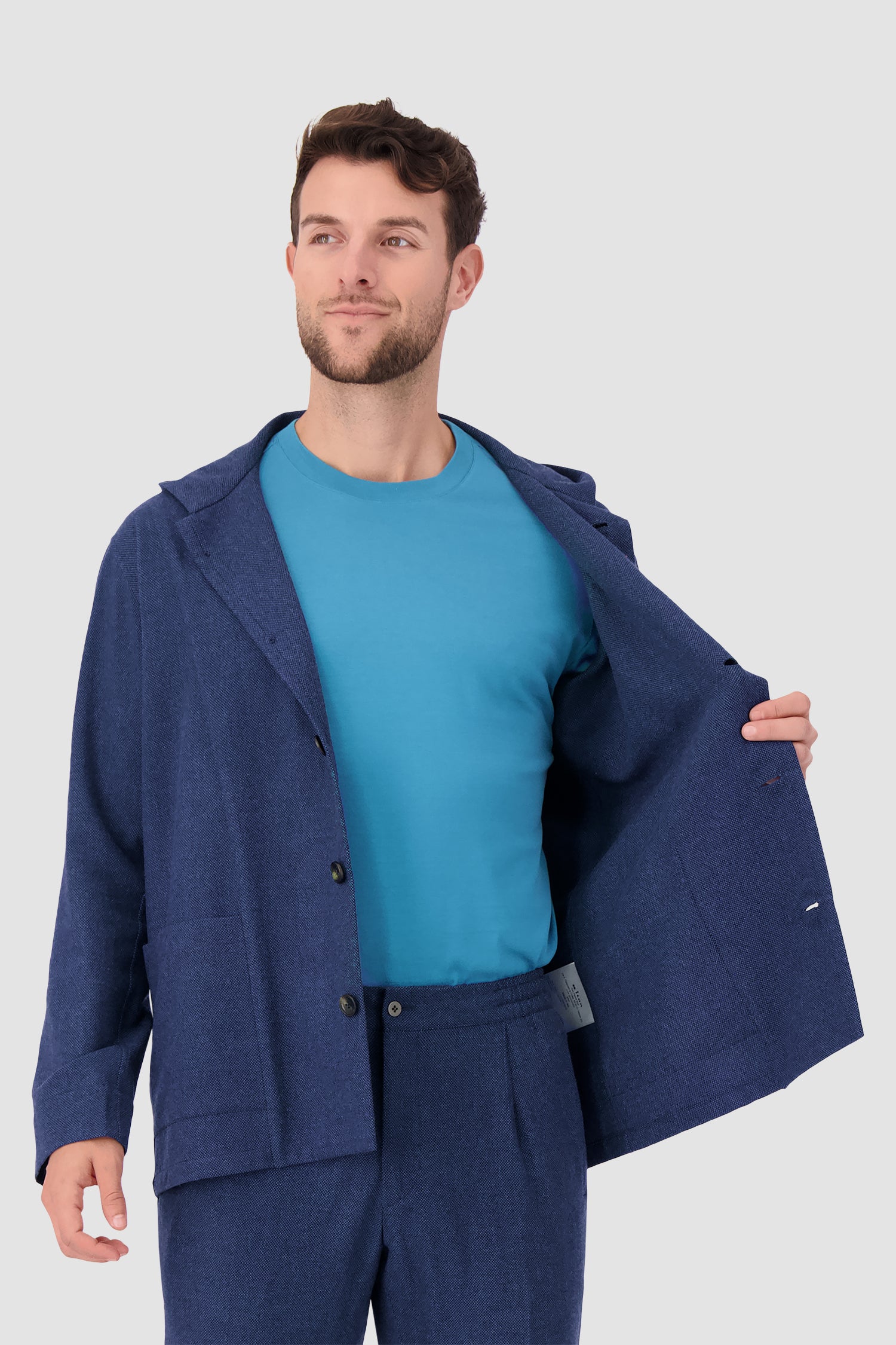 Kiton Blue Blazer