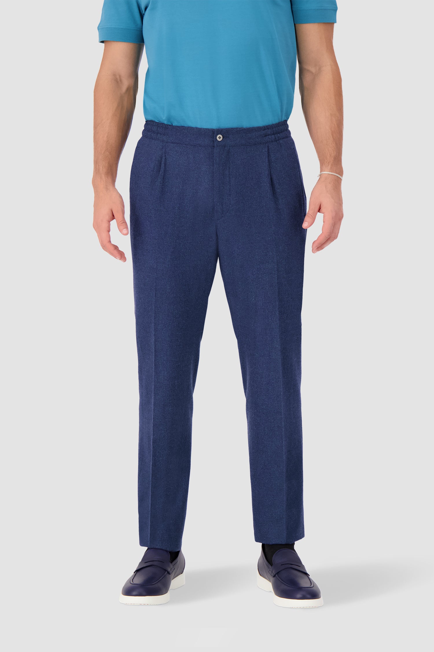 Kiton Blue Trousers