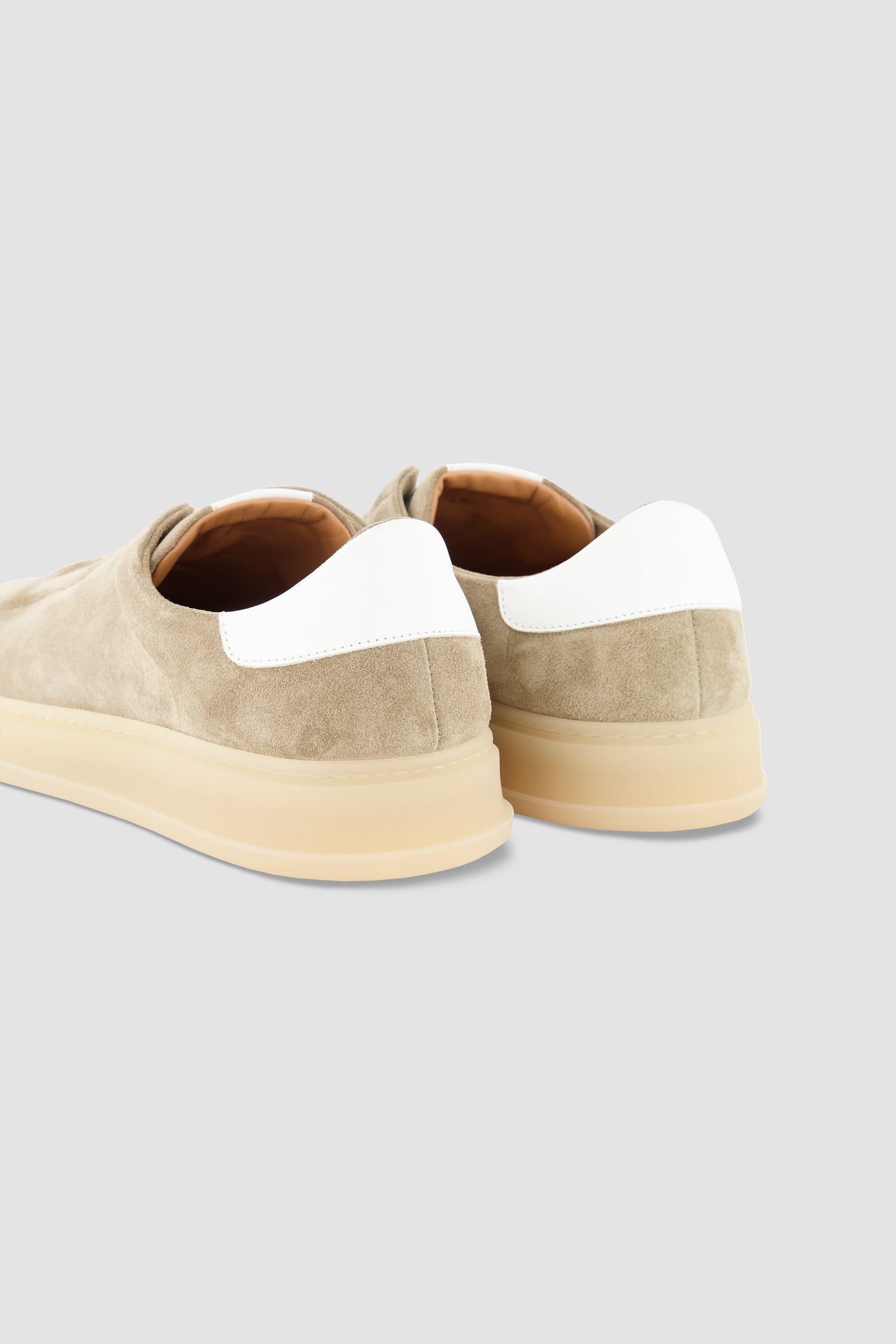 Kiton Sand/Milk Suede Sneakers