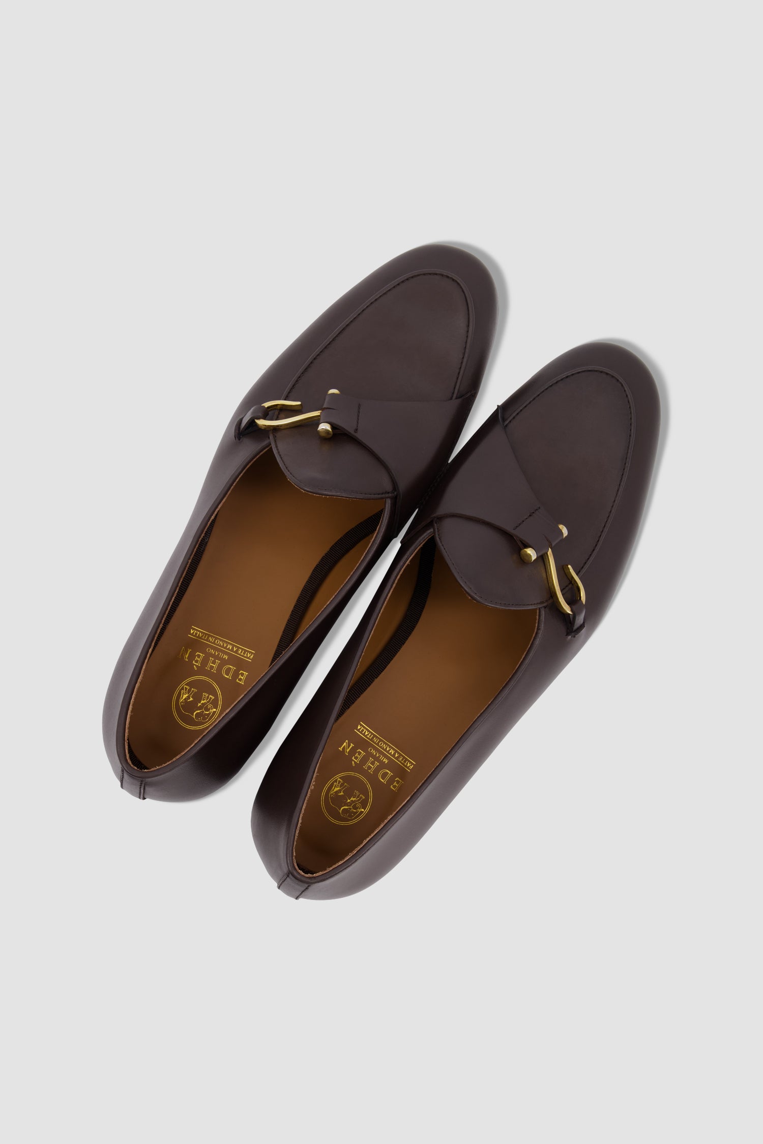 Edhen Milano Comporta Brown Leather Loafers