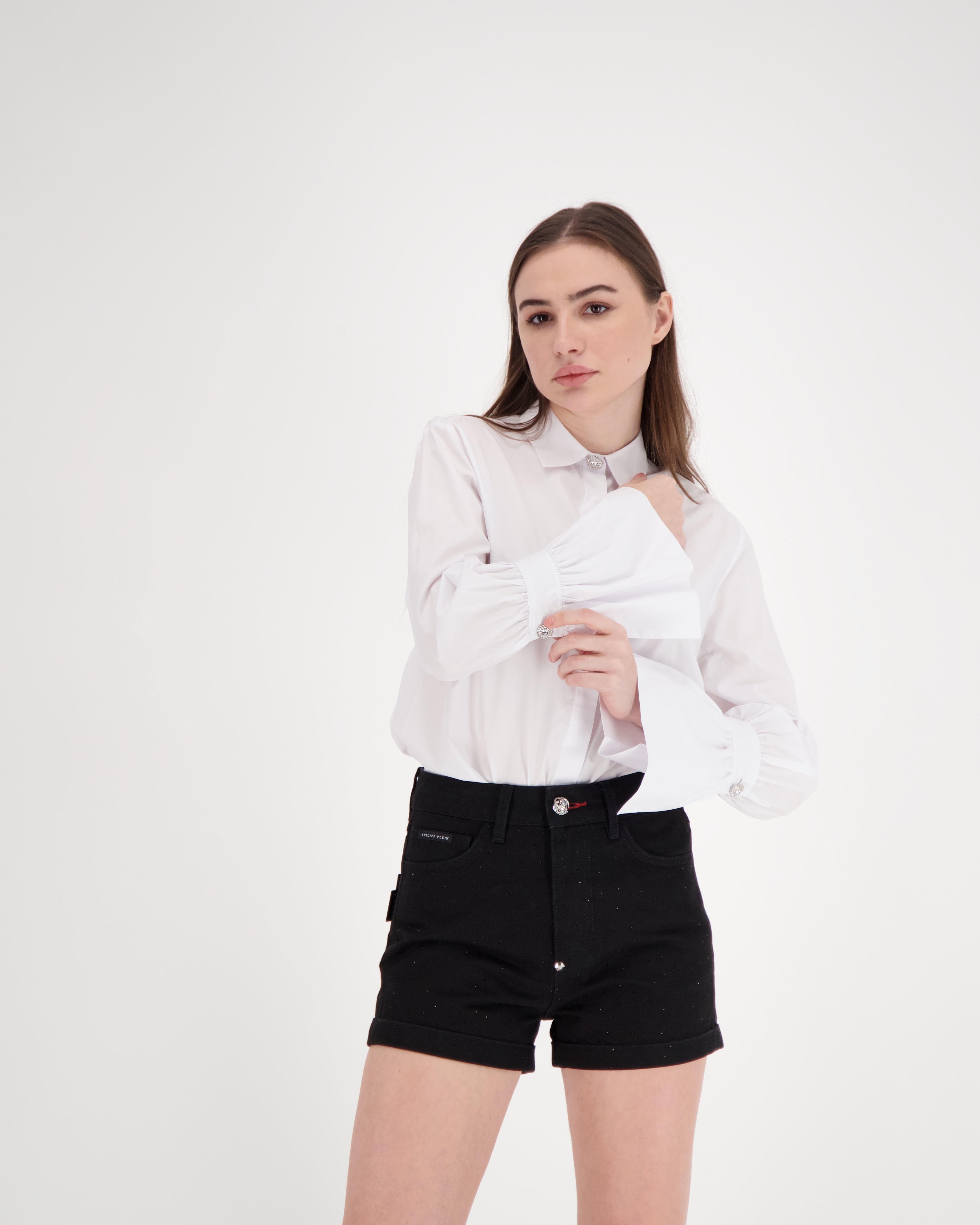 Philipp Plein White Regular Fit Shirt