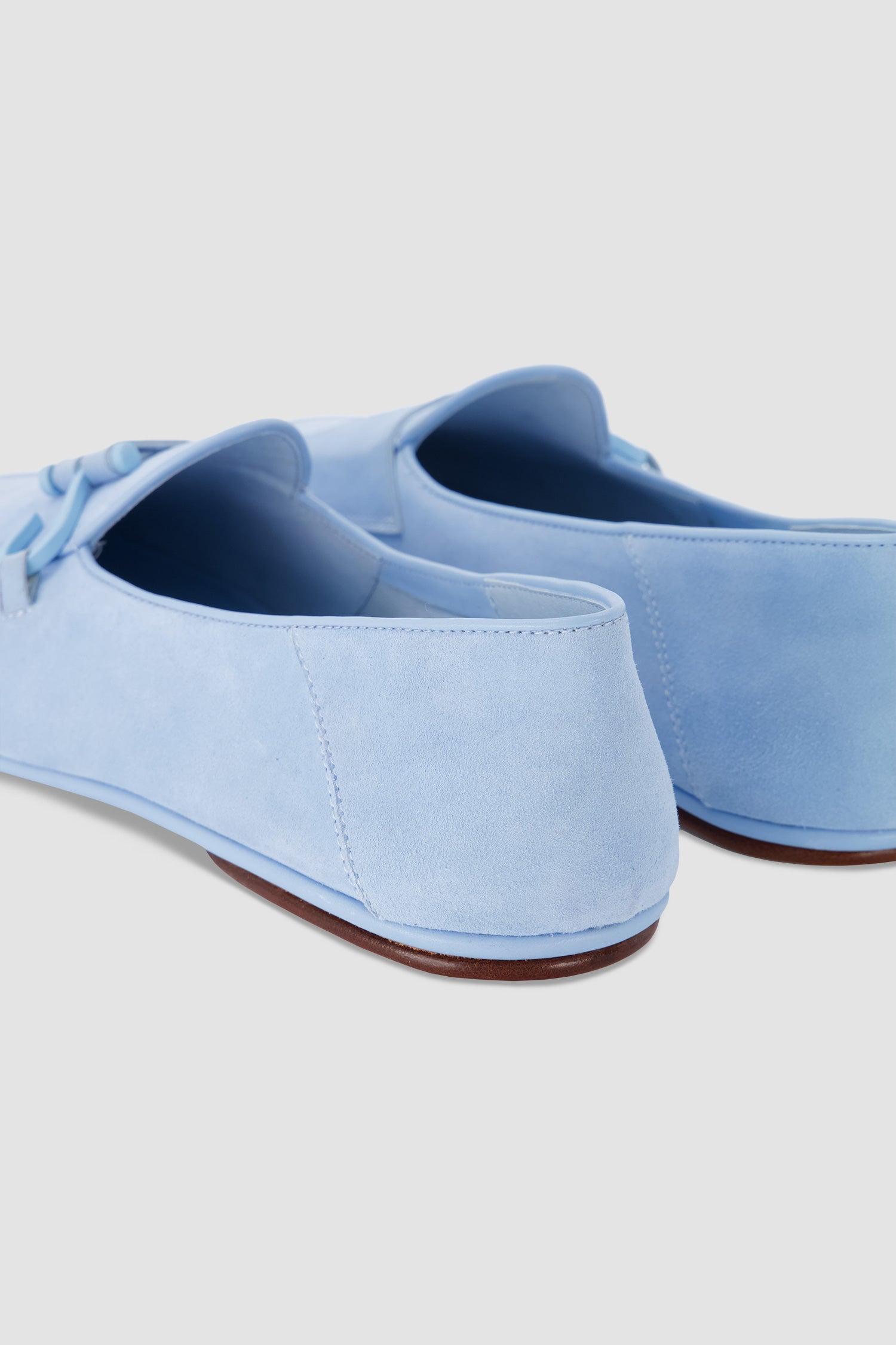 Edhen Milano Comporta Fly Light Blue Suede Loafers
