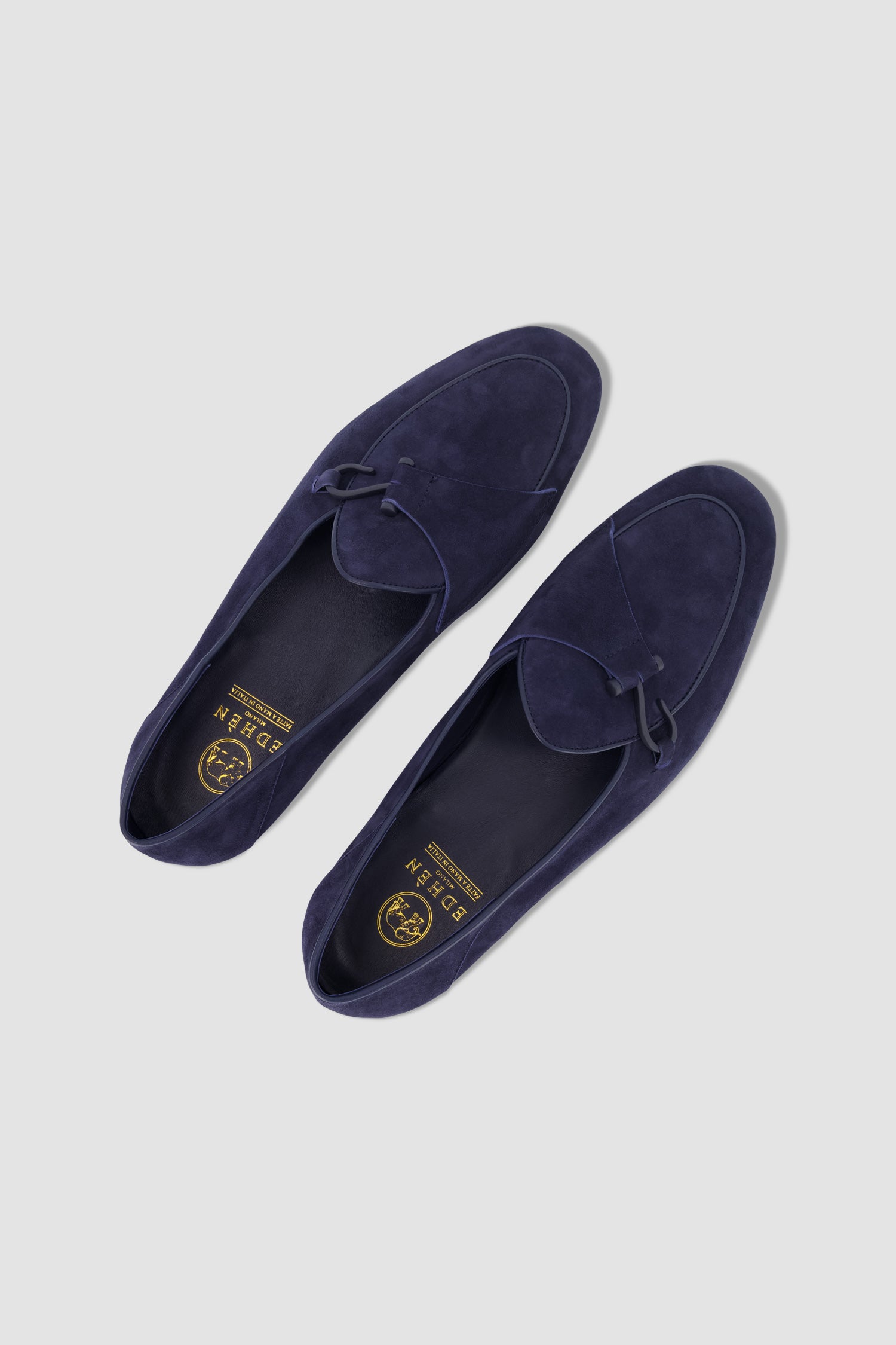 Edhen Milano Comporta Fly Blue Suede Loafers