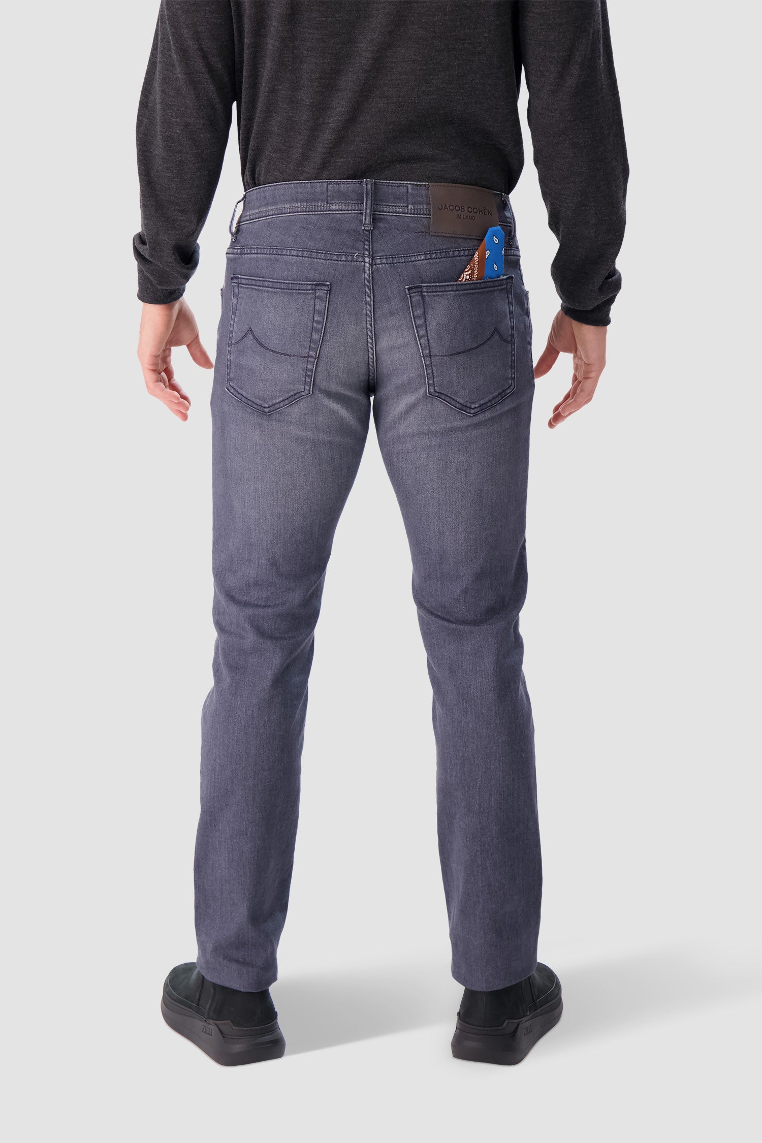 Jacob Cohen Grey Slim Fit Nick Jeans