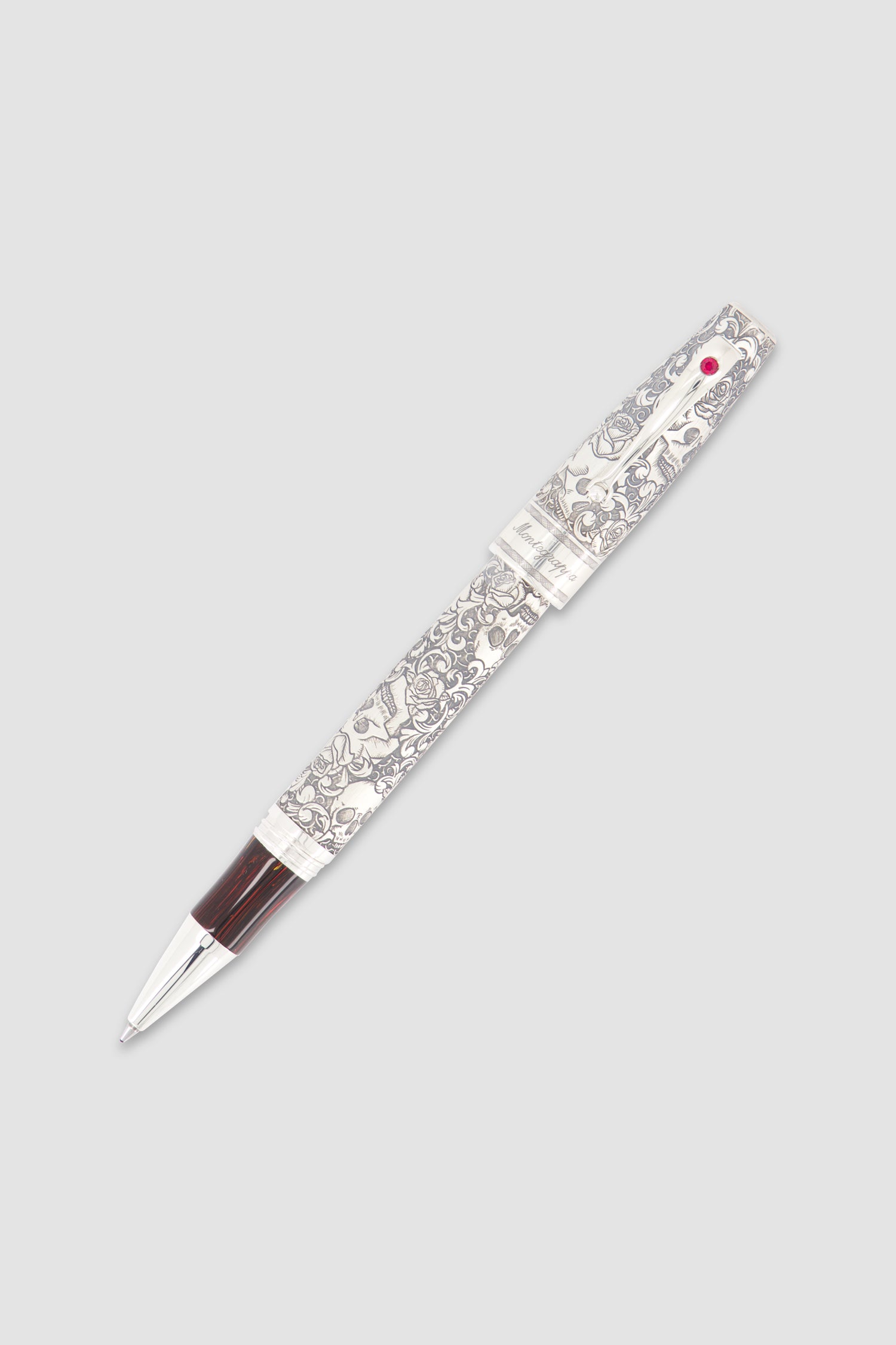 Montegrappa Skulls and Roses Limited Edition Rollerball