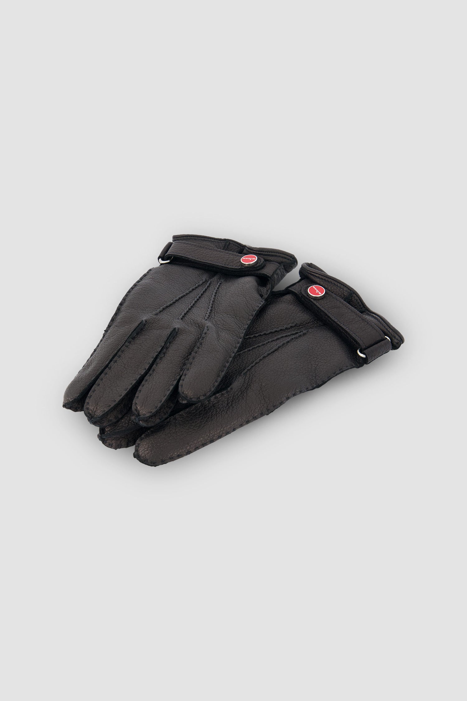 Kiton Brown Leather Gloves