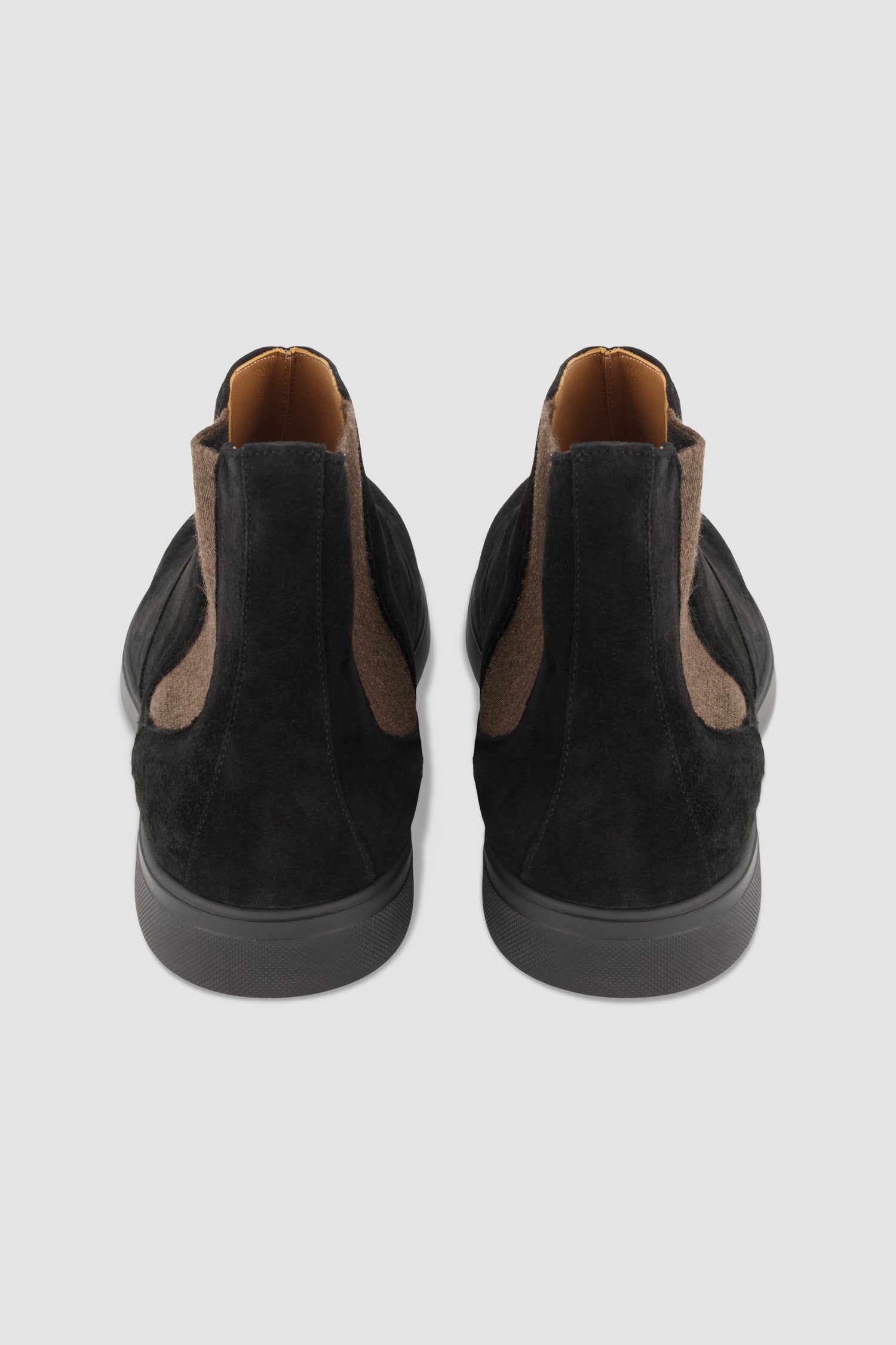 Kiton Black Ankle Boots