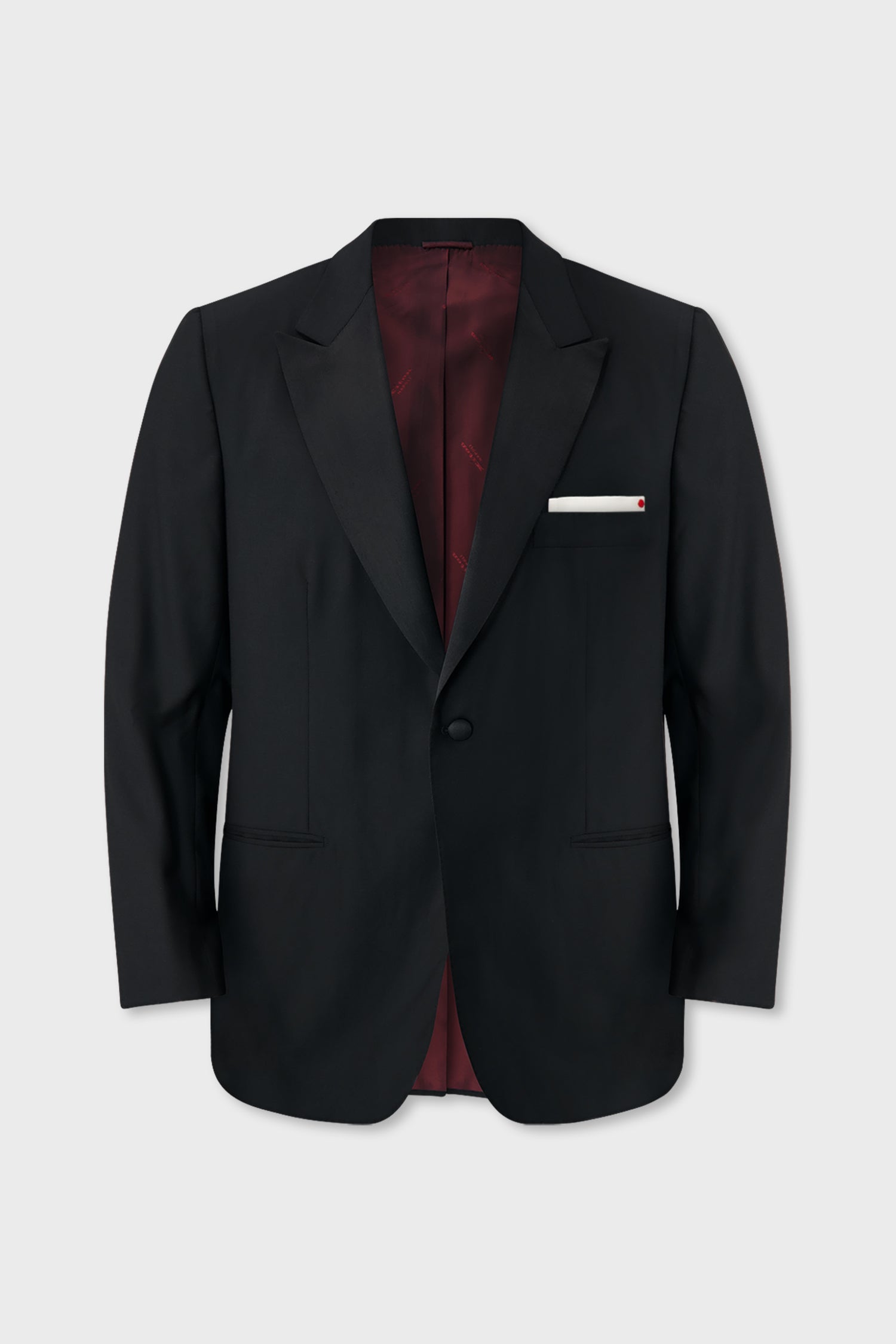 Kiton Black Smoking Tuxedo