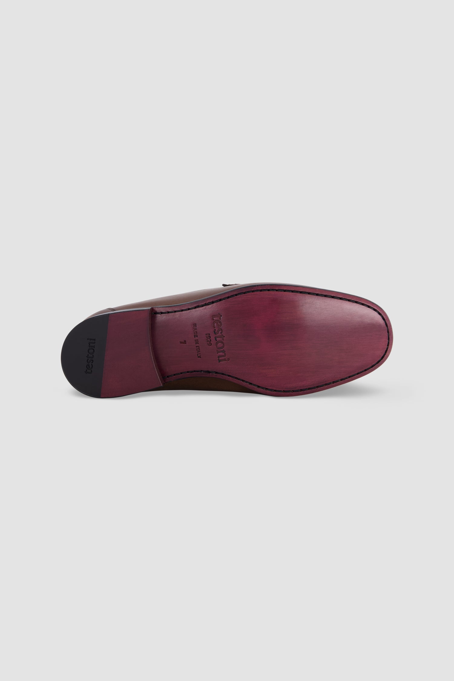 Testoni Brown Horsebit Loafer