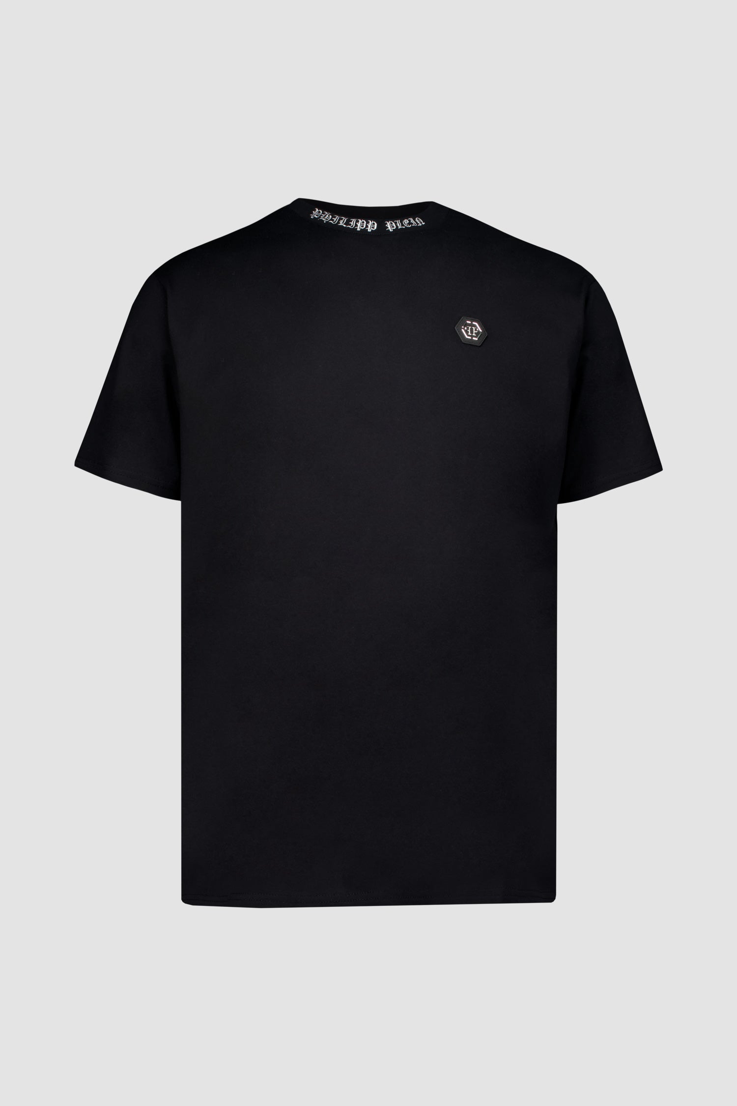 Philipp Plein Black Round Neck SS PAK T-Shirt