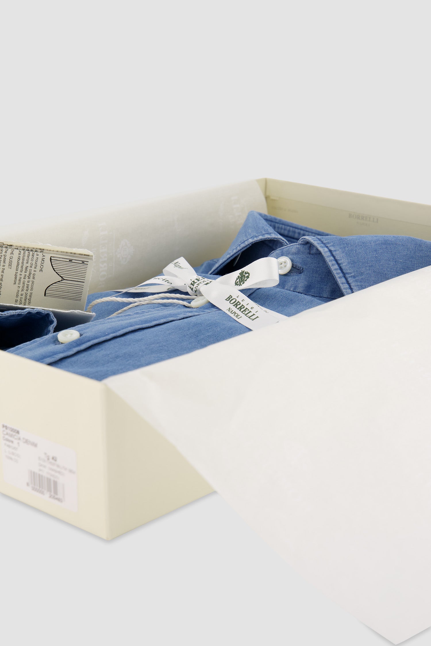 Luigi Borrelli Denim Shirt