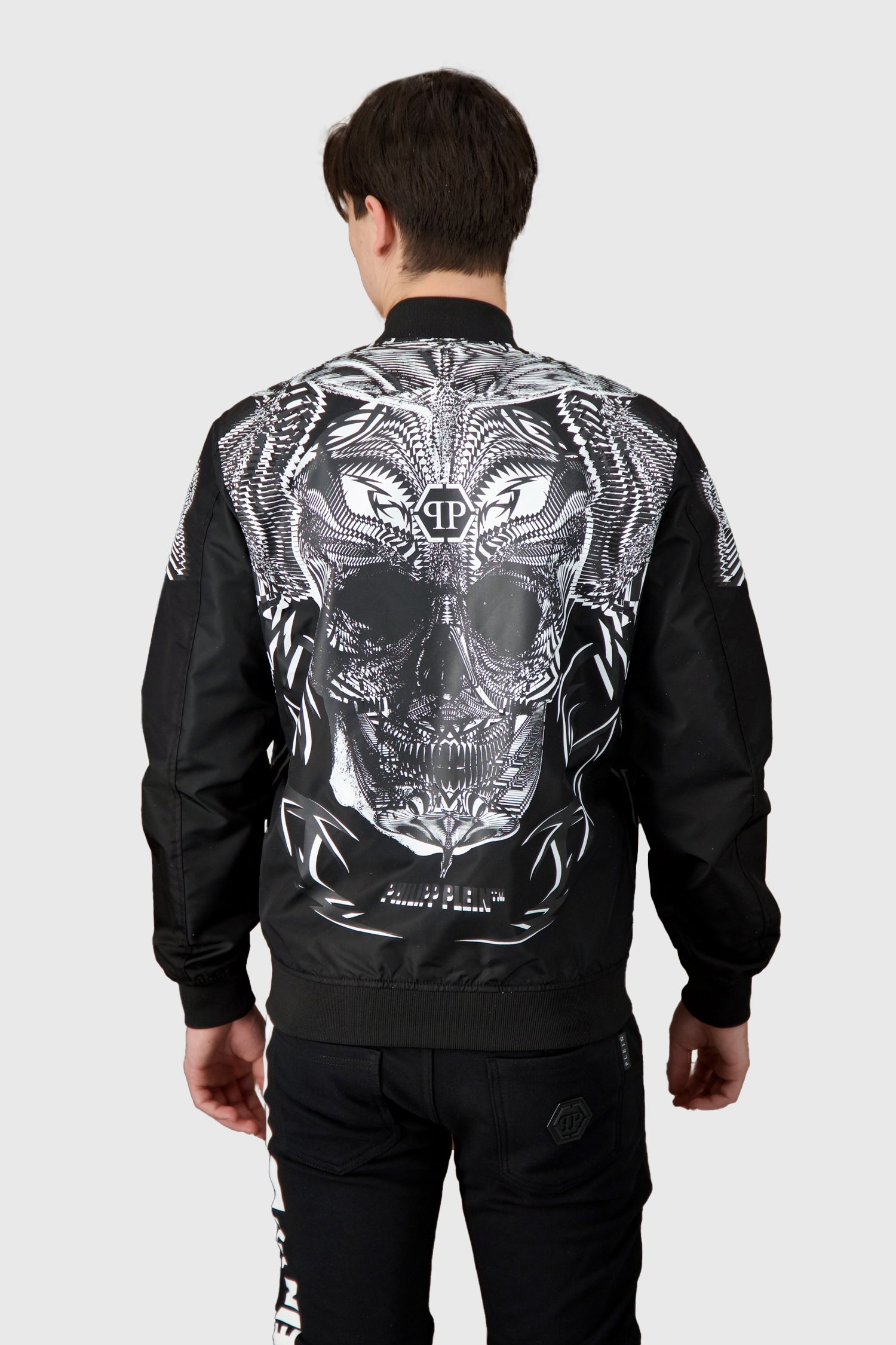 Philipp plein long on sale jacket