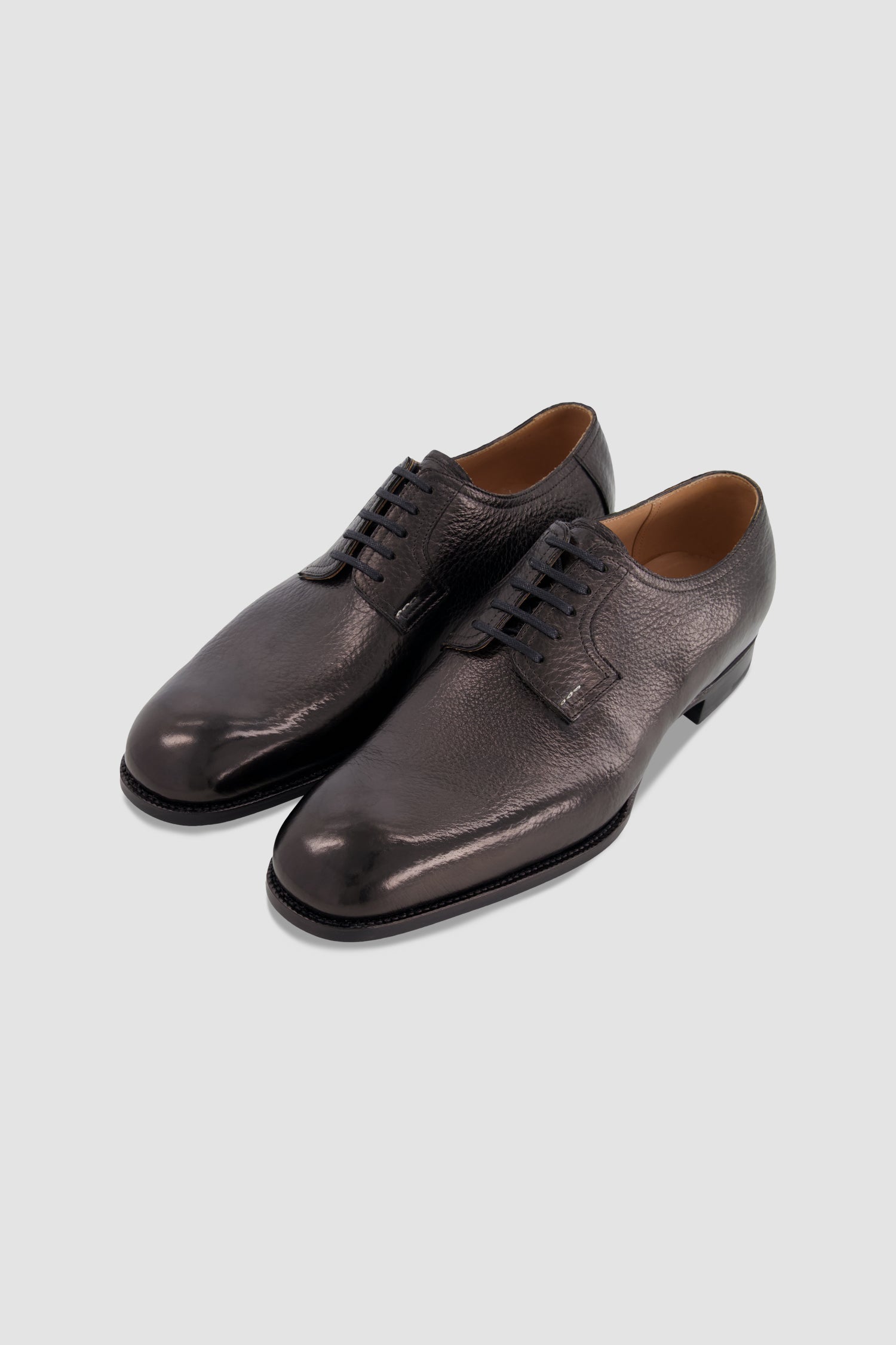 Saint Crispin's Plain Derby with reduced lacing