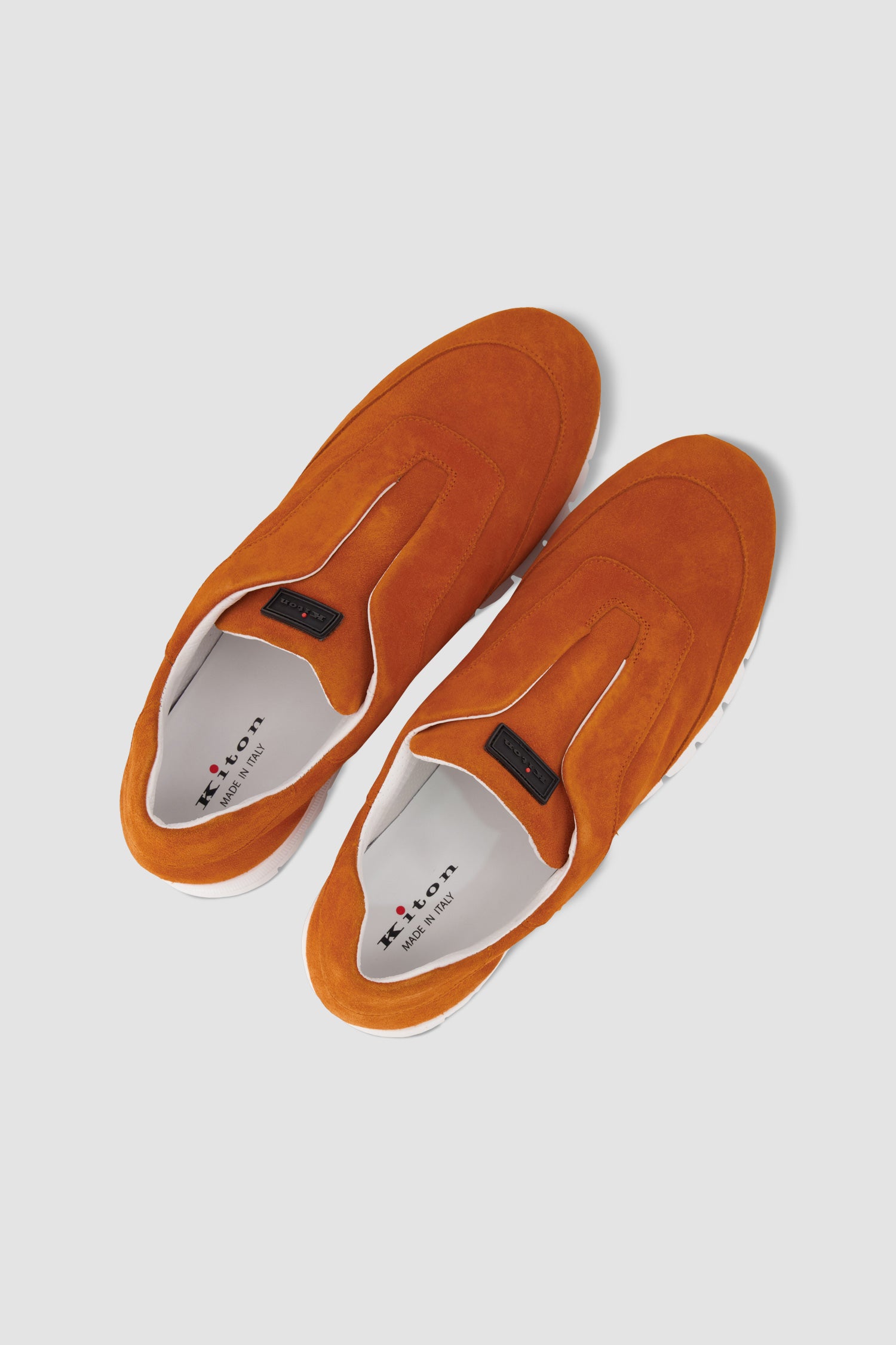 Kiton Orange Sneakers