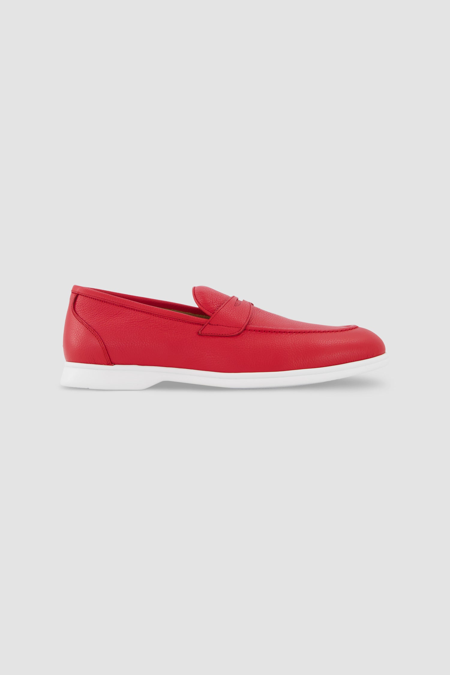 Kiton Red Loafers