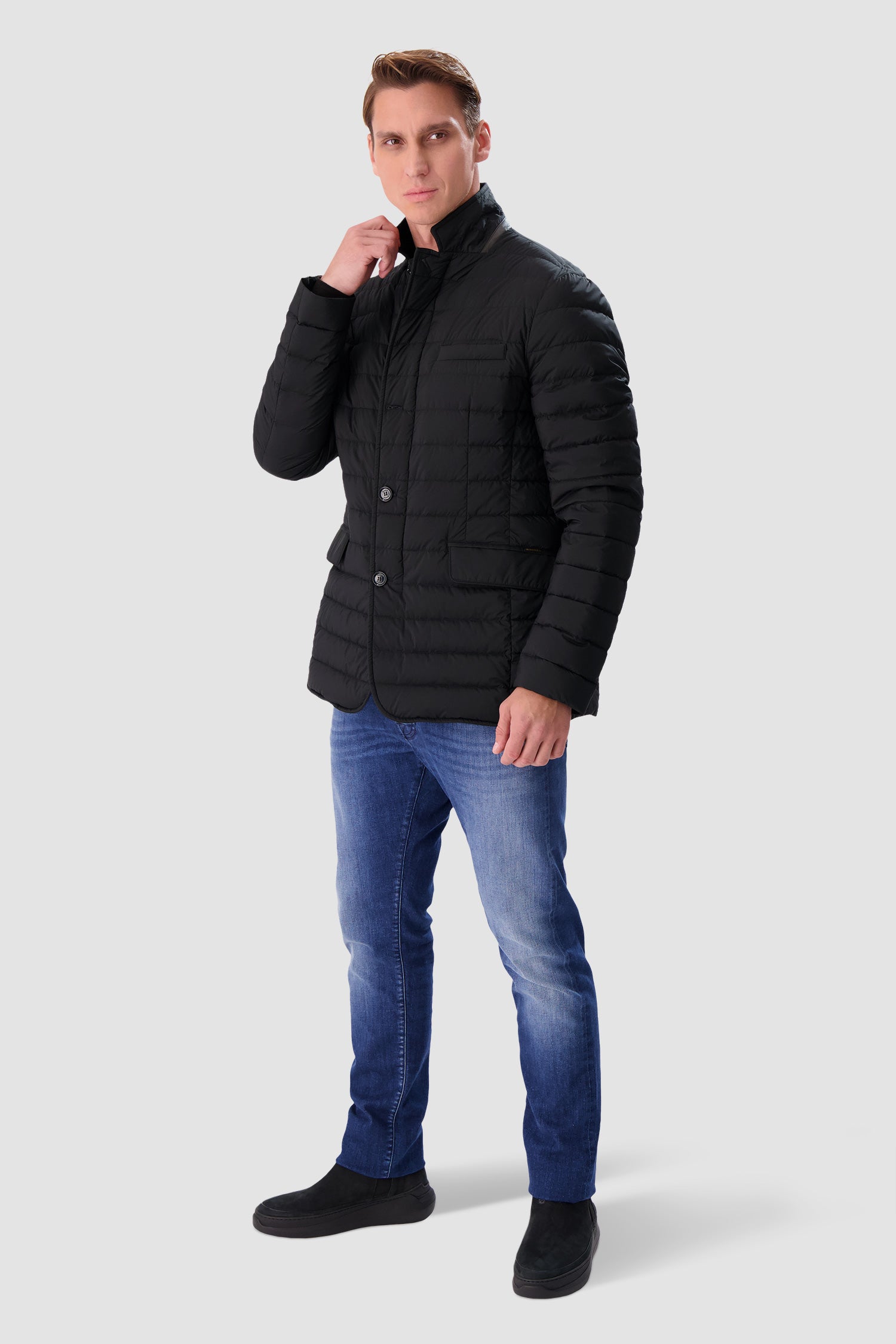 Moorer Black ZAVYER-S3 Jacket