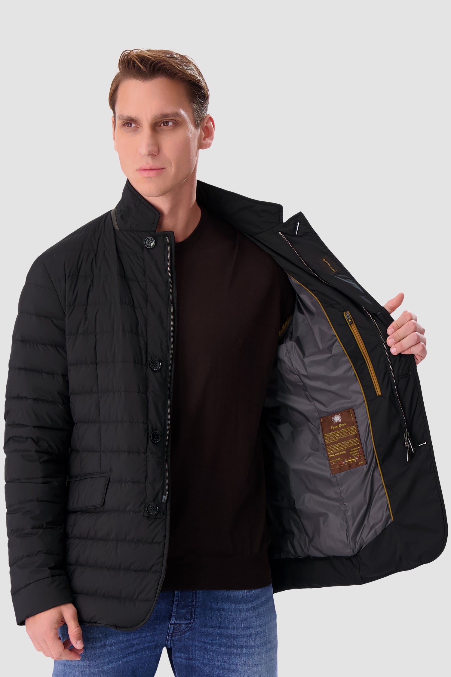 Moorer Black ZAVYER-S3 Jacket