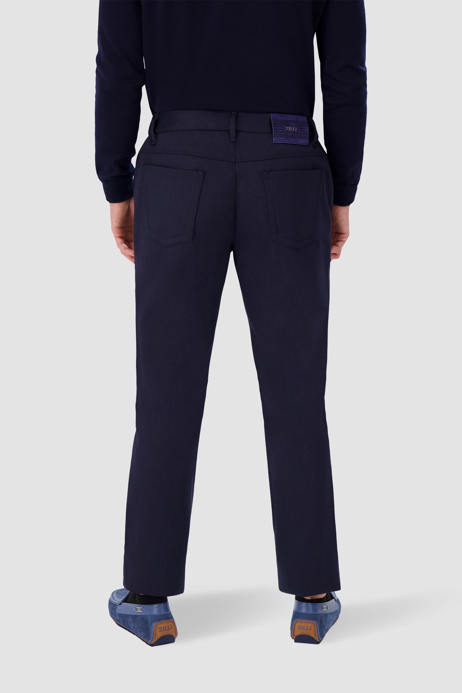 Zilli Navy Trousers